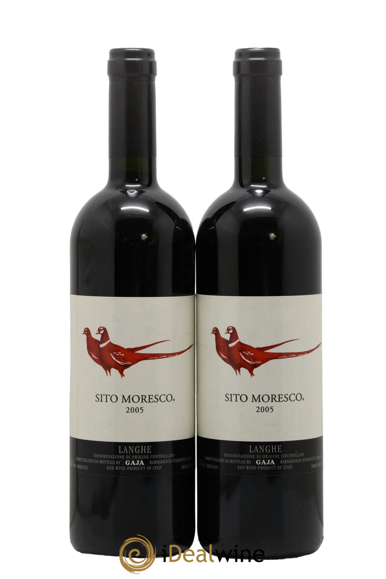 Langhe DOC Sito Moresco Angelo Gaja 2005 - Lotto di 2 bottiglie - 0