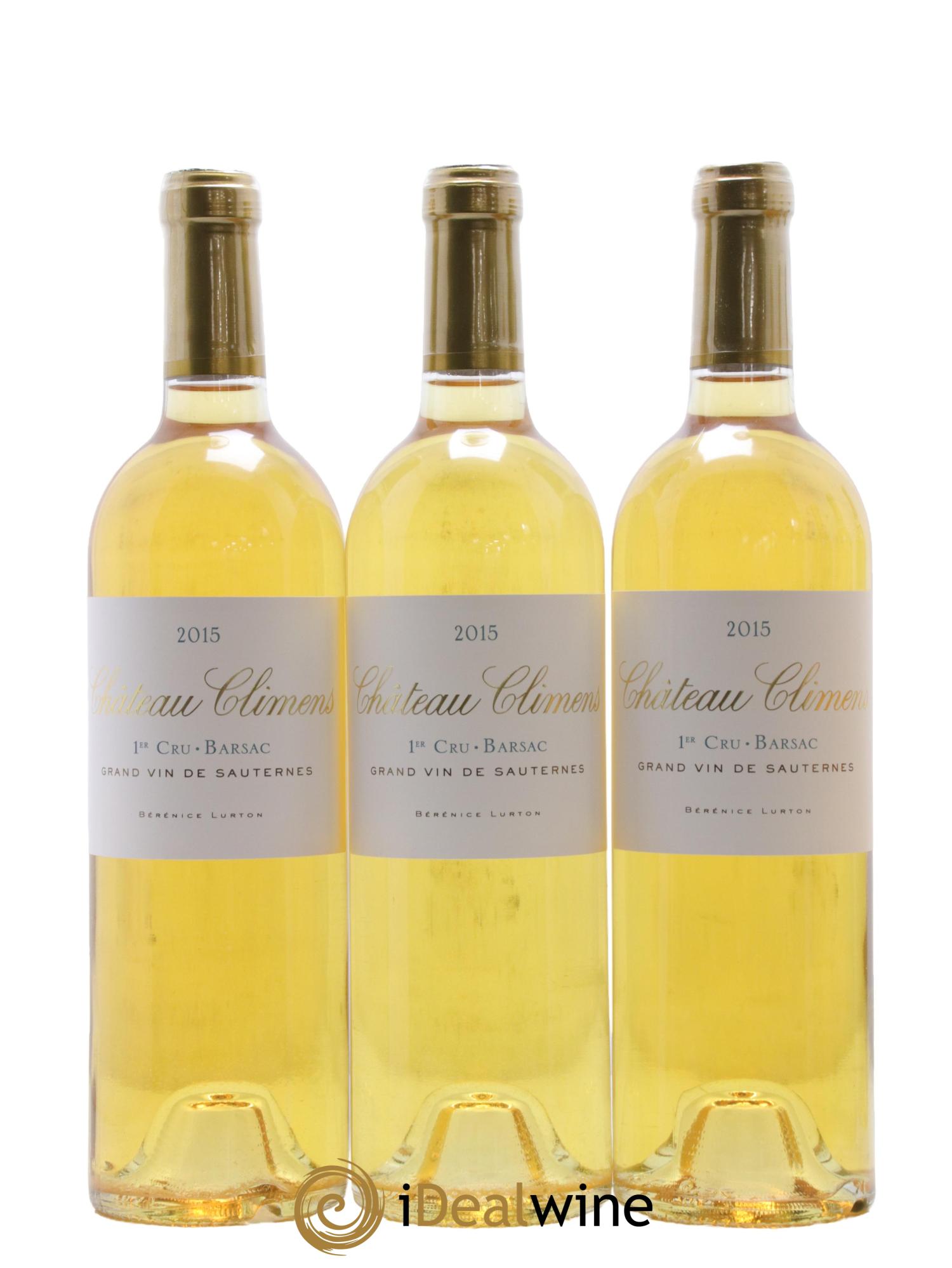 Château Climens 1er Grand Cru Classé 2015 - Lotto di 6 bottiglie - 1