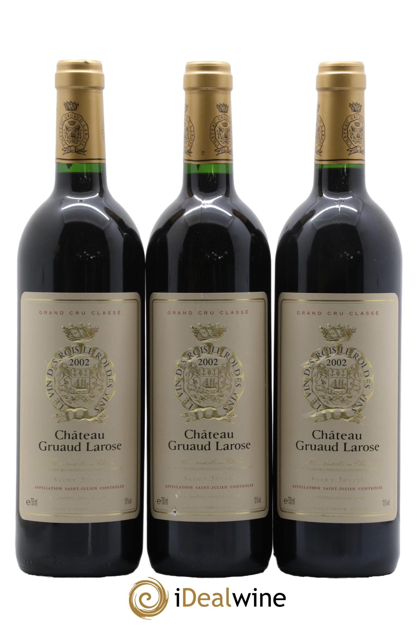 Château Gruaud Larose 2ème Grand Cru Classé 2002 - Lotto di 12 bottiglie - 2