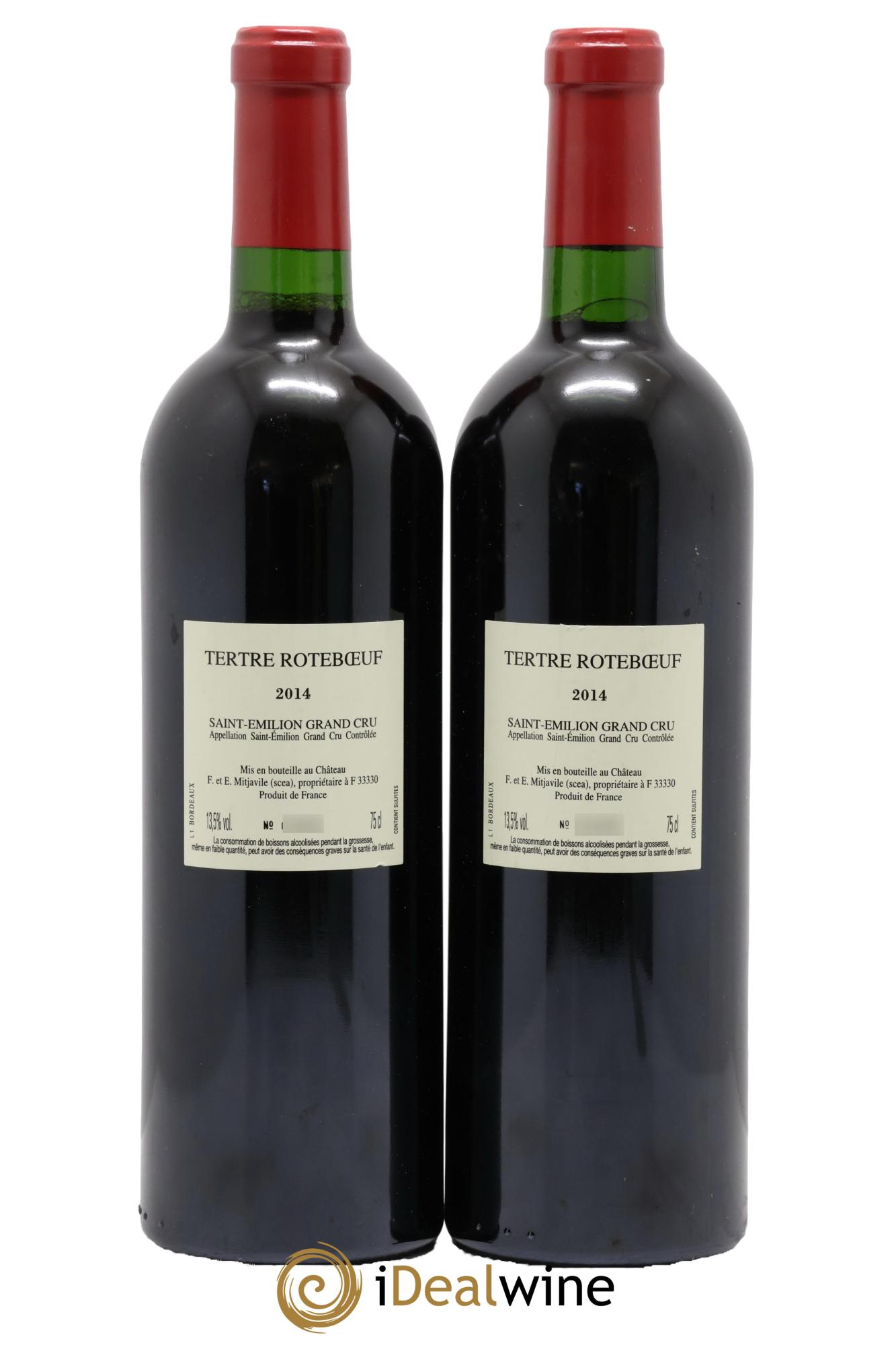 Château Tertre Roteboeuf 2014 - Posten von 2 Flaschen - 1
