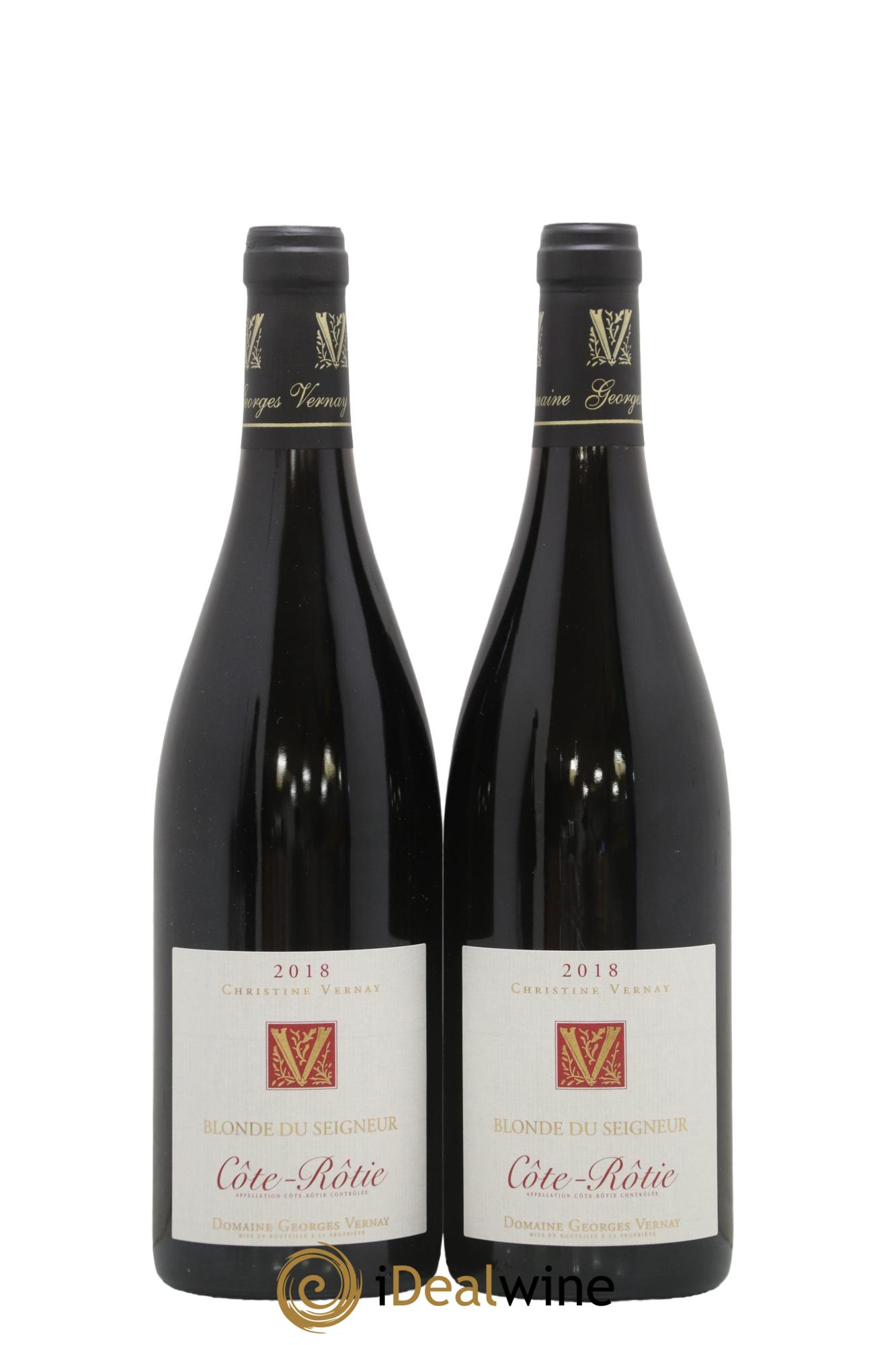 Côte-Rôtie Blonde du Seigneur Georges Vernay 2018 - Lot de 2 bouteilles - 0