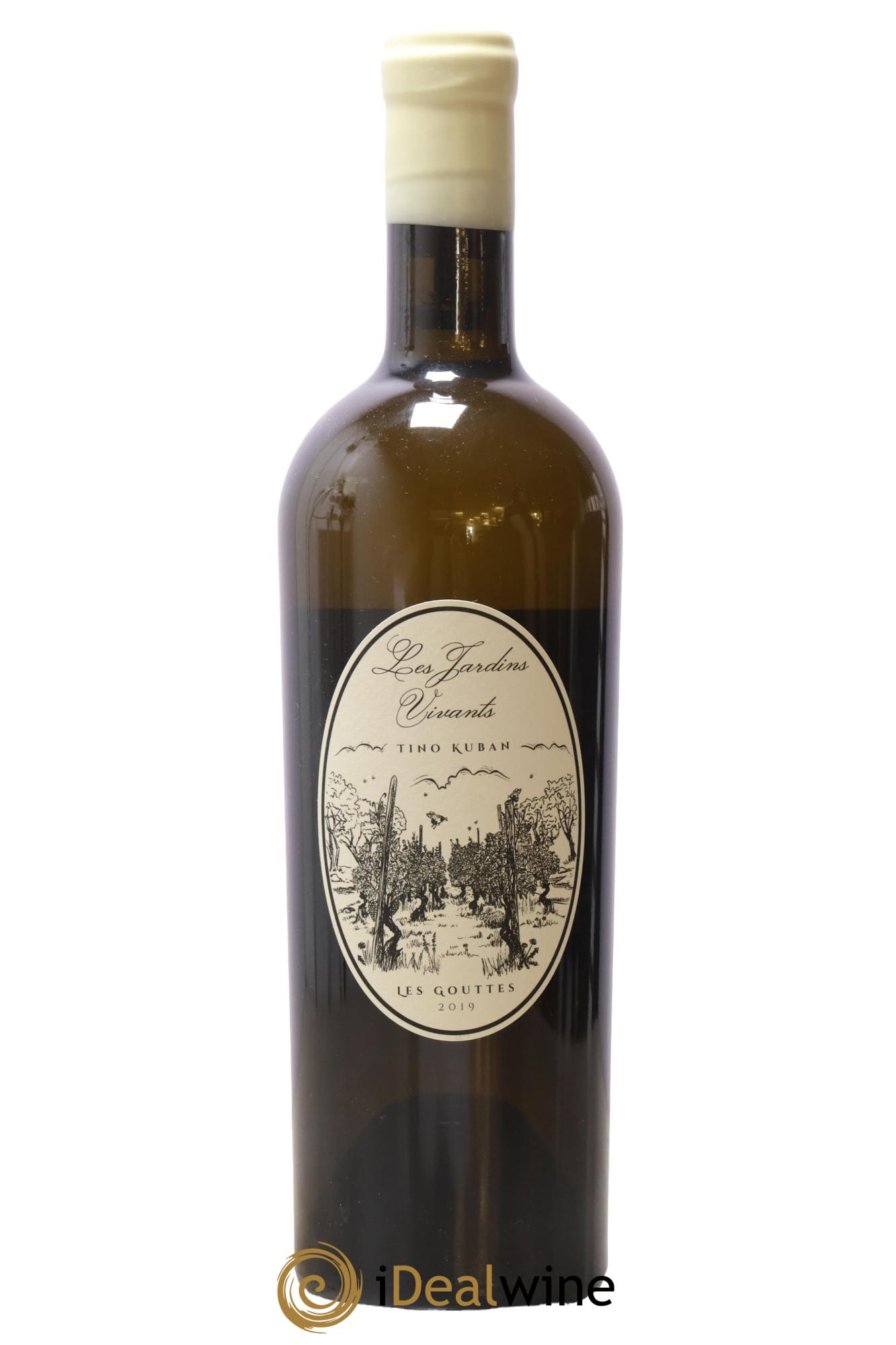 Vin de France Les Gouttes Tino Kuban Les Jardins Vivants 2019 - Lot of 1 bottle - 0