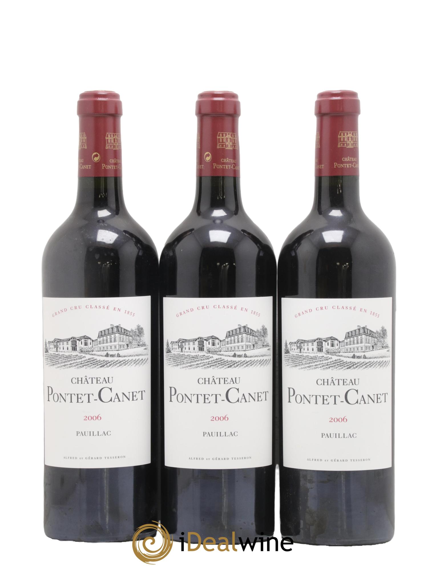 Château Pontet Canet 5ème Grand Cru Classé 2006 - Lot de 12 bouteilles - 4