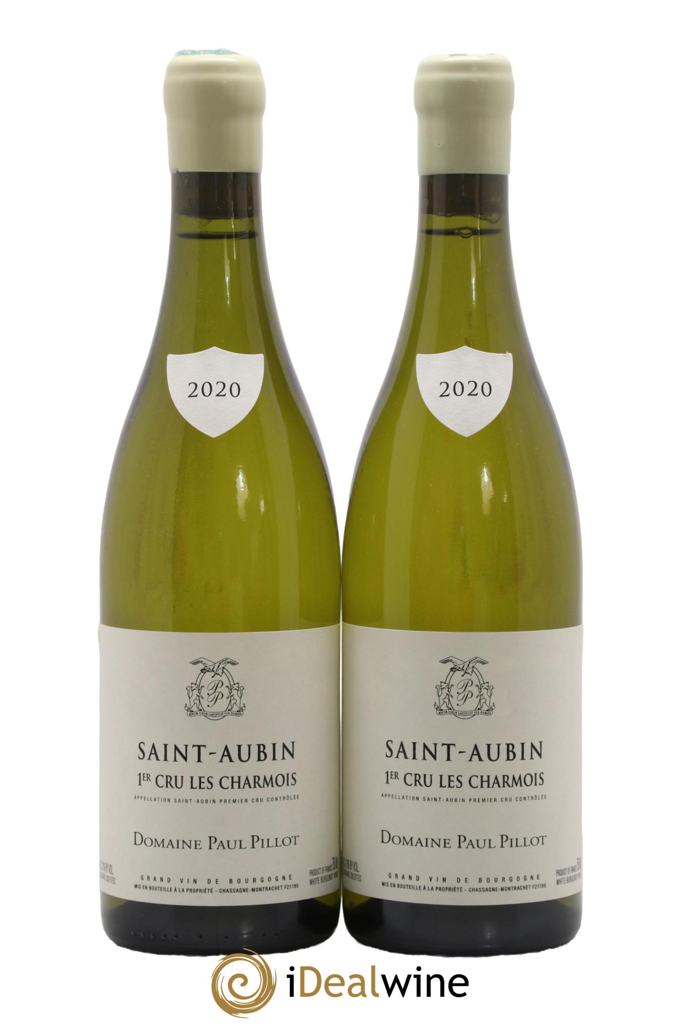 Saint-Aubin 1er Cru Les Charmois Paul Pillot (Domaine) 2020 - Posten von 2 Flaschen - 0