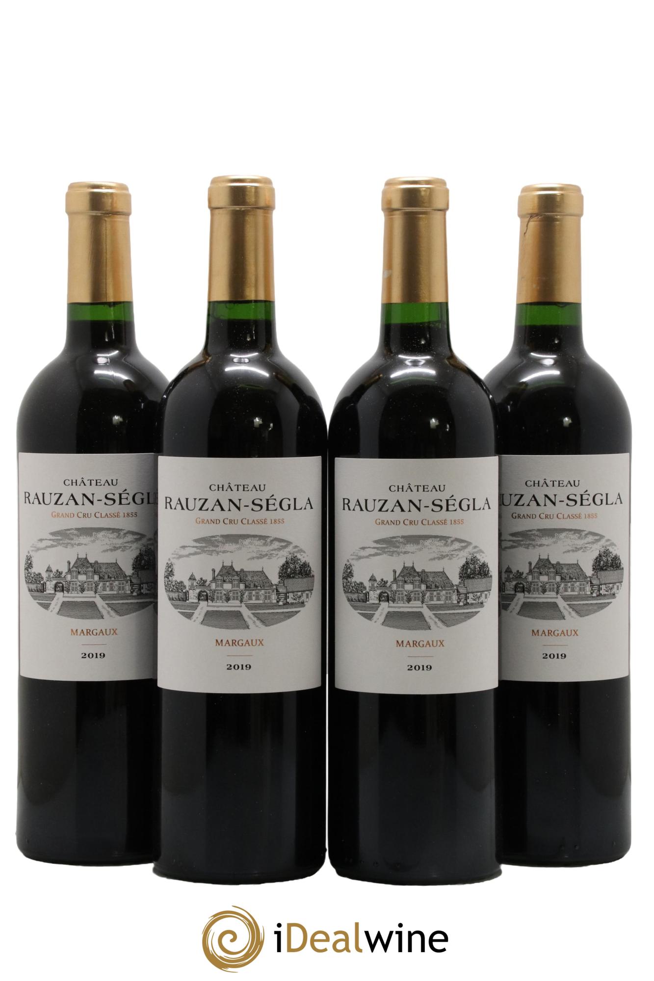 Château Rauzan Ségla Grand Cru Classé 2019 - Lot of 4 bottles - 0