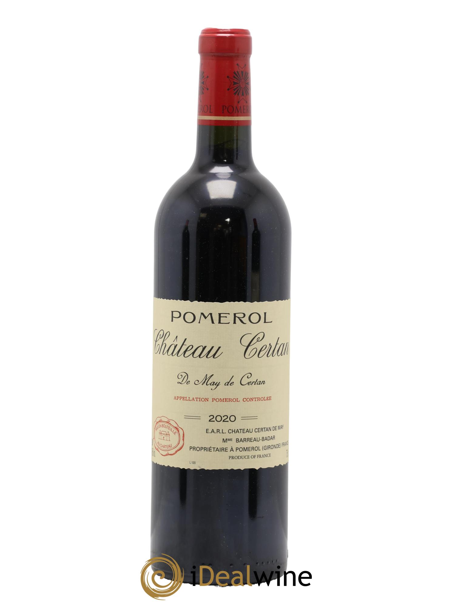 Château Certan de May 2020 - Lot of 1 bottle - 0