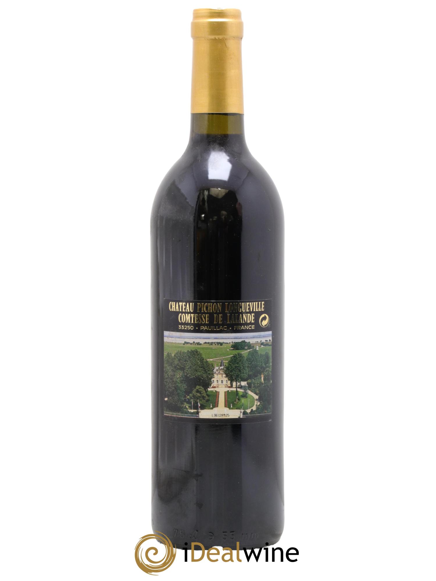 Château Pichon Longueville Comtesse de Lalande 2ème Grand Cru Classé 1996 - Lot of 1 bottle - 1