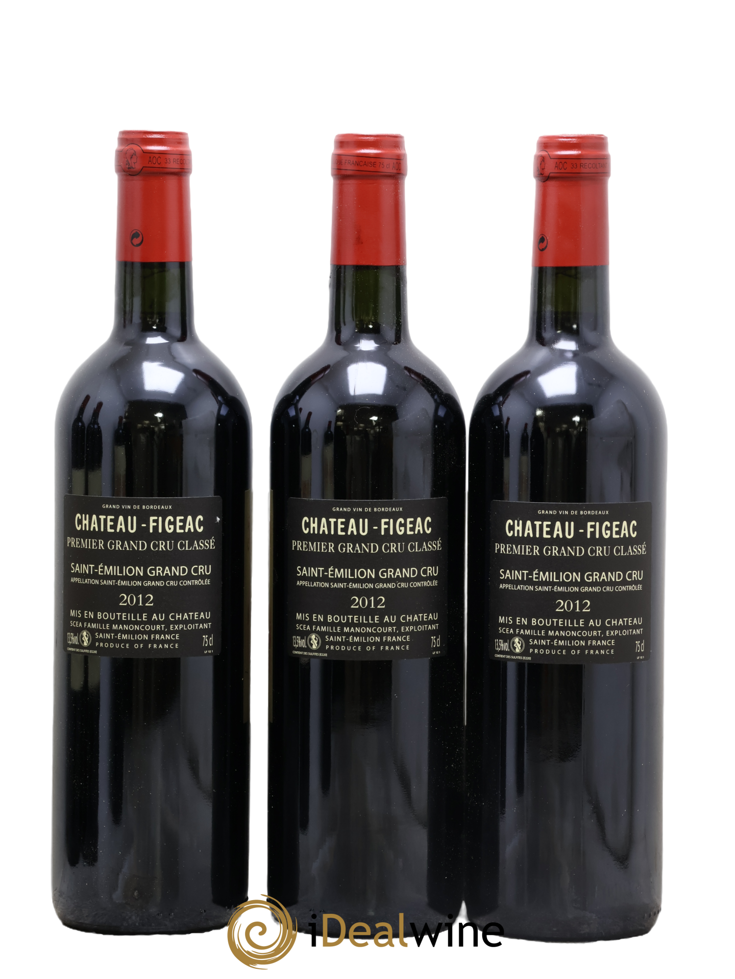 Château Figeac 1er Grand Cru Classé A 2012 - Lot de 6 bouteilles - 4