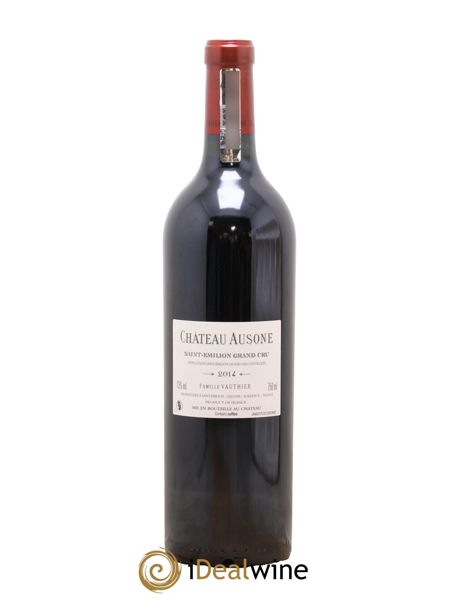 Château Ausone 1er Grand Cru Classé A 2014 - Lotto di 1 bottiglia - 1