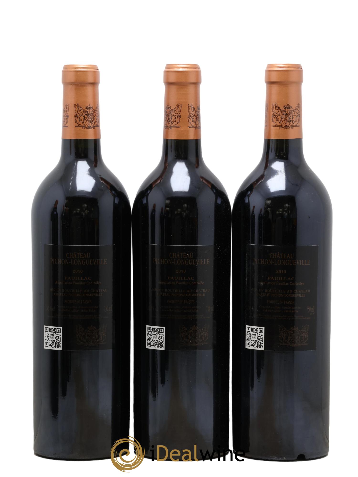 Pichon Longueville Baron 2ème Grand Cru Classé 2010 - Posten von 6 Flaschen - 4