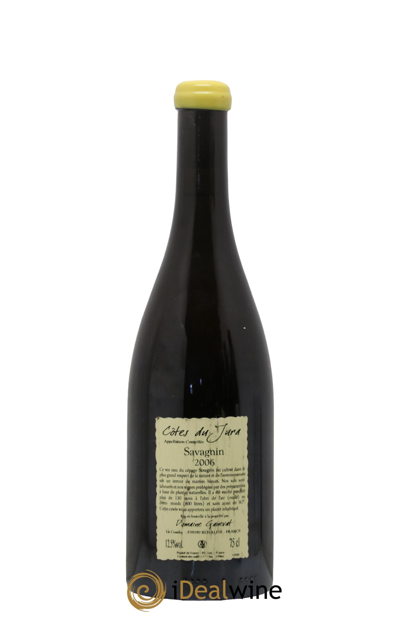 Côtes du Jura Les Vignes de mon Père Jean-François Ganevat (Domaine) 2006 - Lot de 1 bouteille - 1