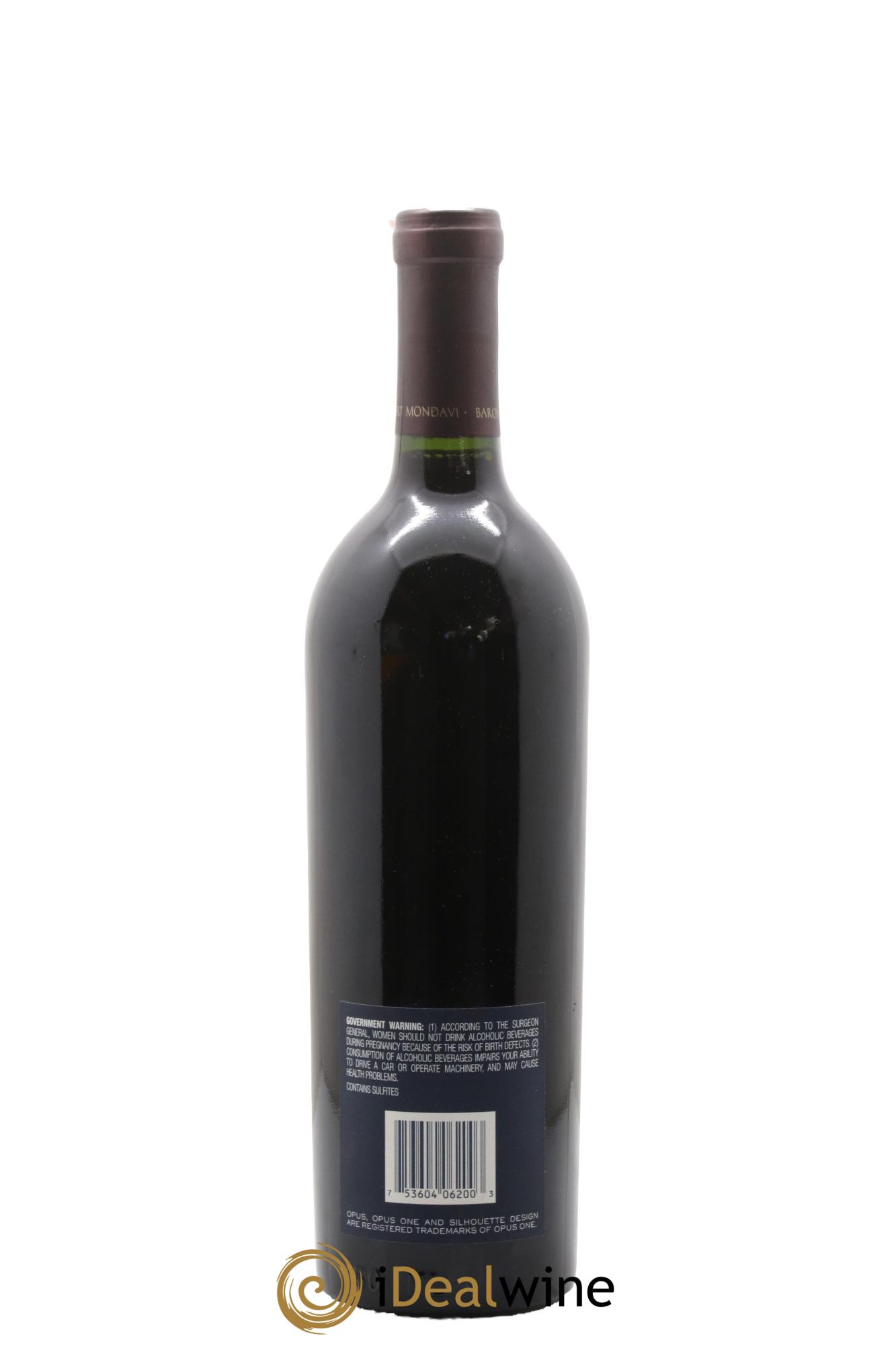 Napa Valley Opus One Robert Mondavi 2000 - Lot of 1 bottle - 1