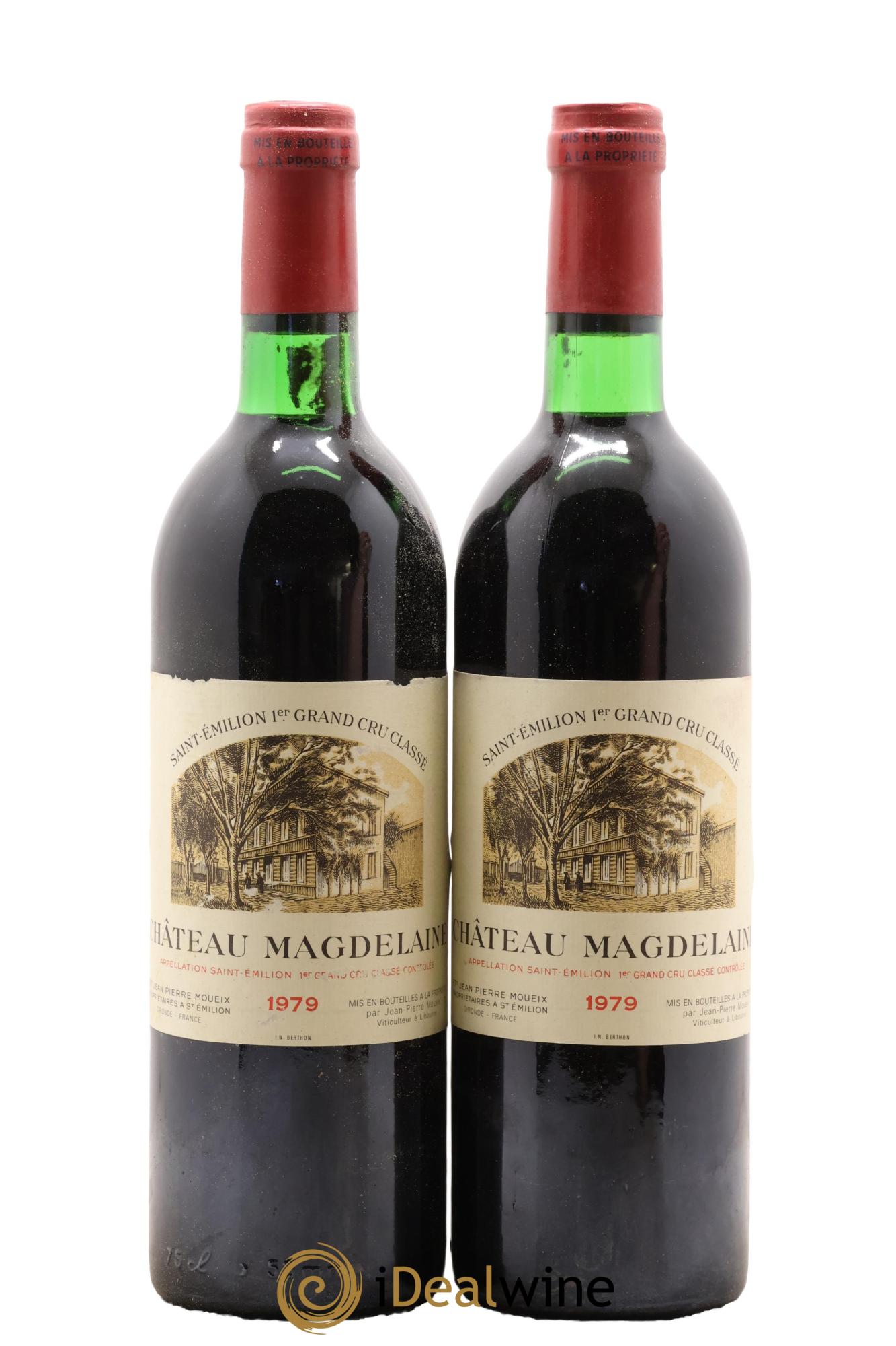 Château Magdelaine 1979 - Lotto di 2 bottiglie - 0