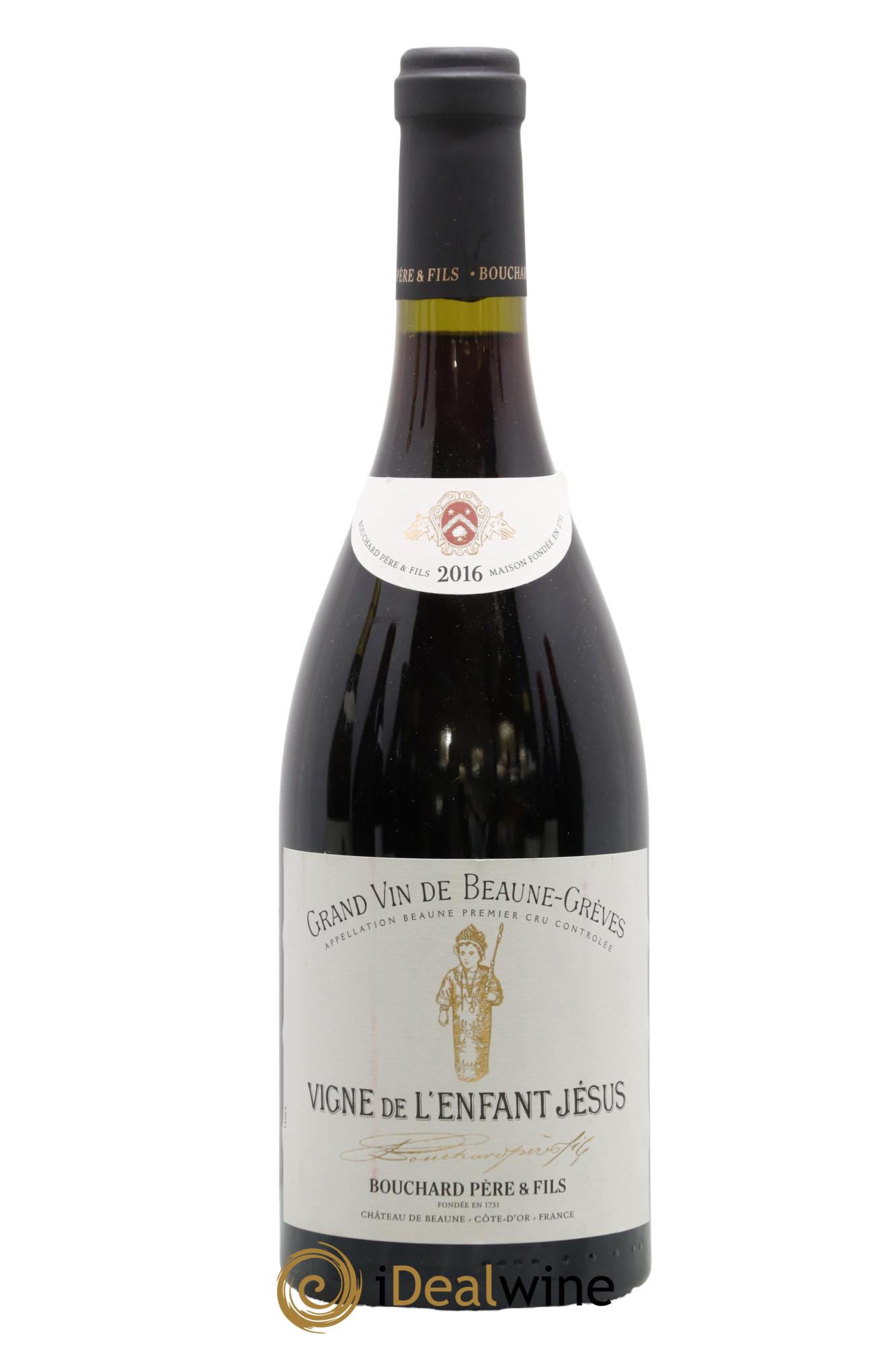 Beaune 1er Cru Grèves - Vigne de l'Enfant Jésus Bouchard Père & Fils 2016 - Lot of 1 bottle - 0
