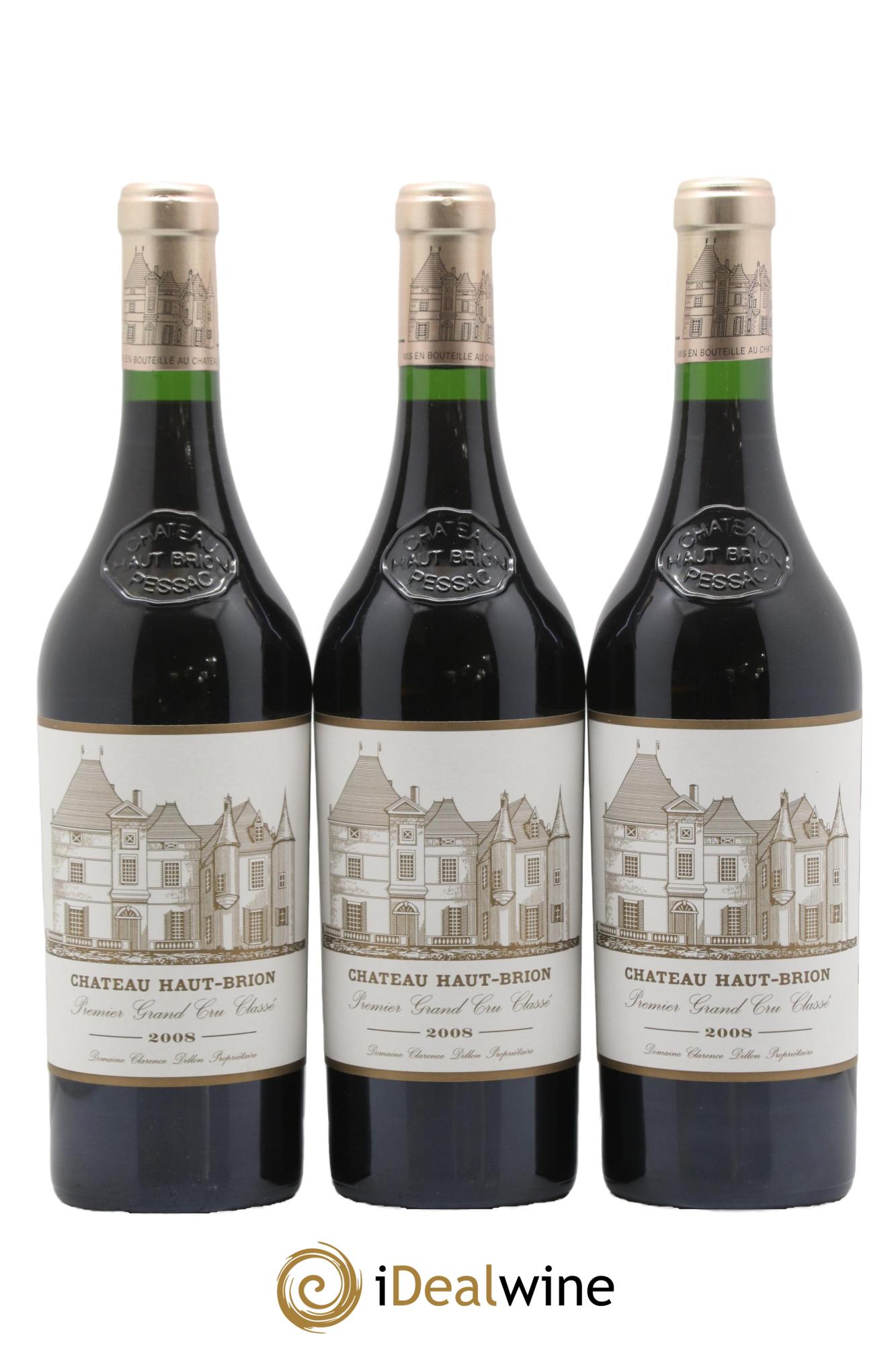 Château Haut Brion 1er Grand Cru Classé 2008 - Lot de 12 bouteilles - 5