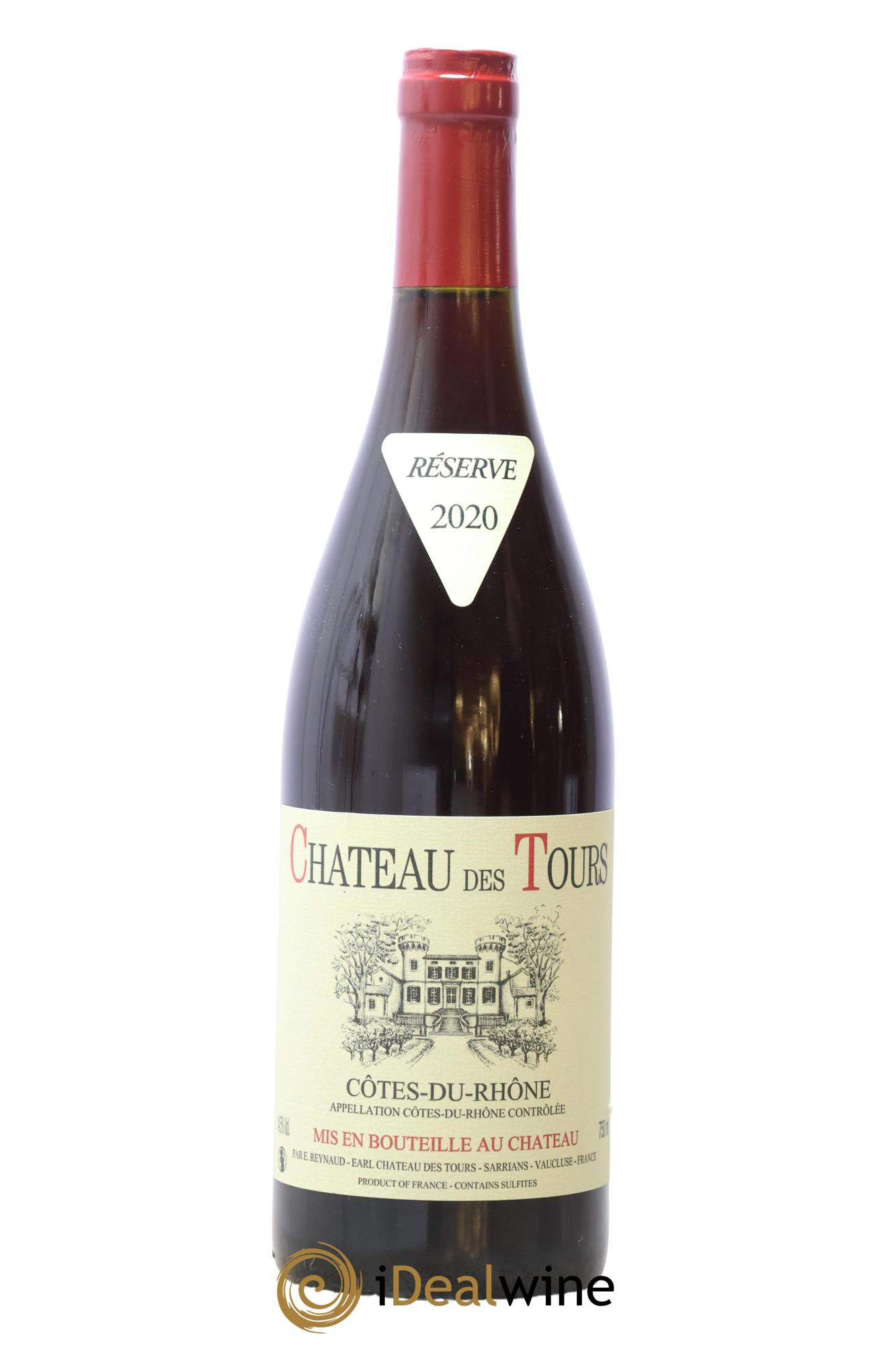 Côtes-du-Rhône Château des Tours Emmanuel Reynaud 2020 - Lot of 1 bottle - 0