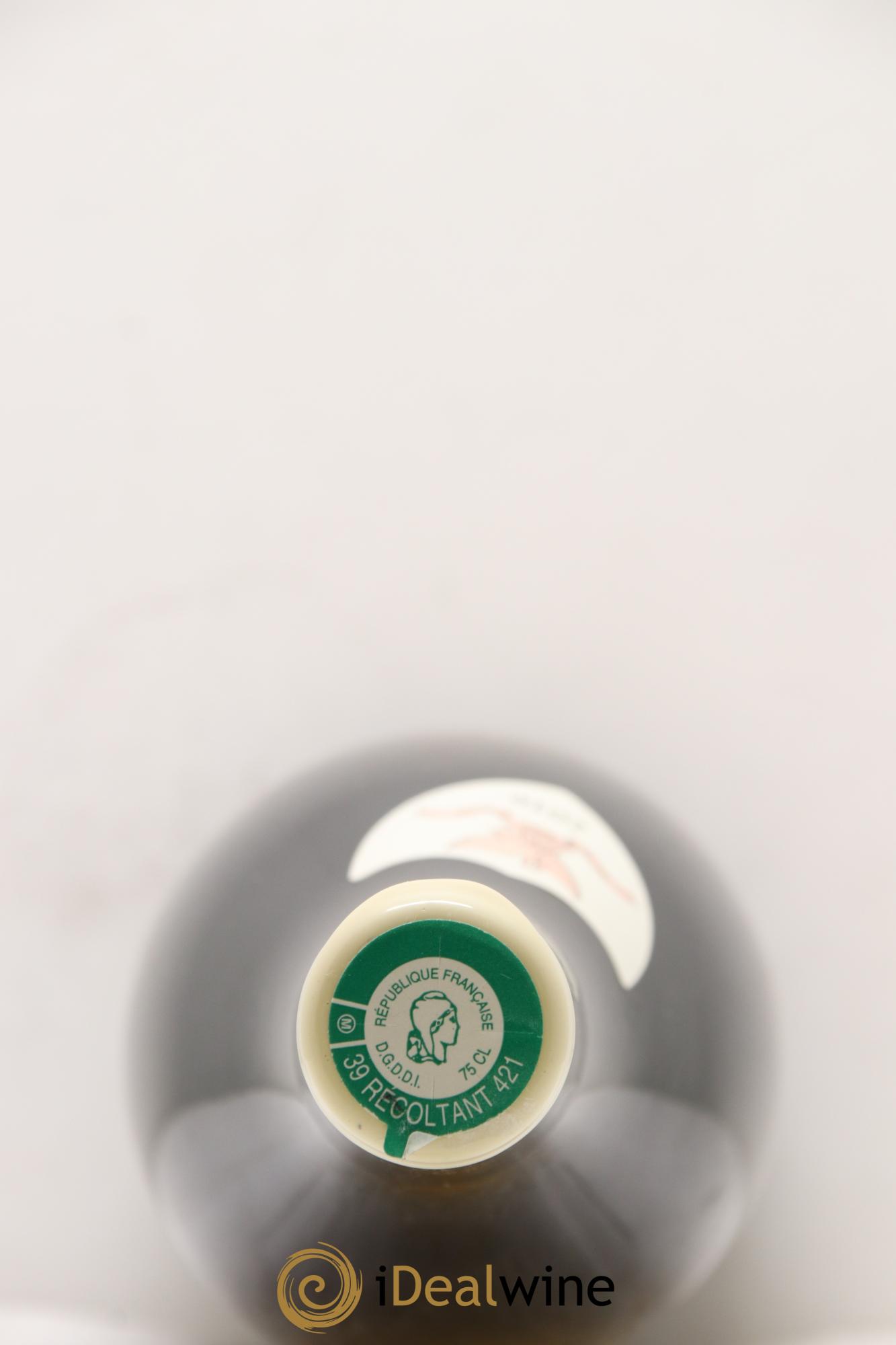 Arbois-Pupillin Chardonnay (cire blanche) Overnoy-Houillon (Domaine) 2016 - Lot de 1 bouteille - 1
