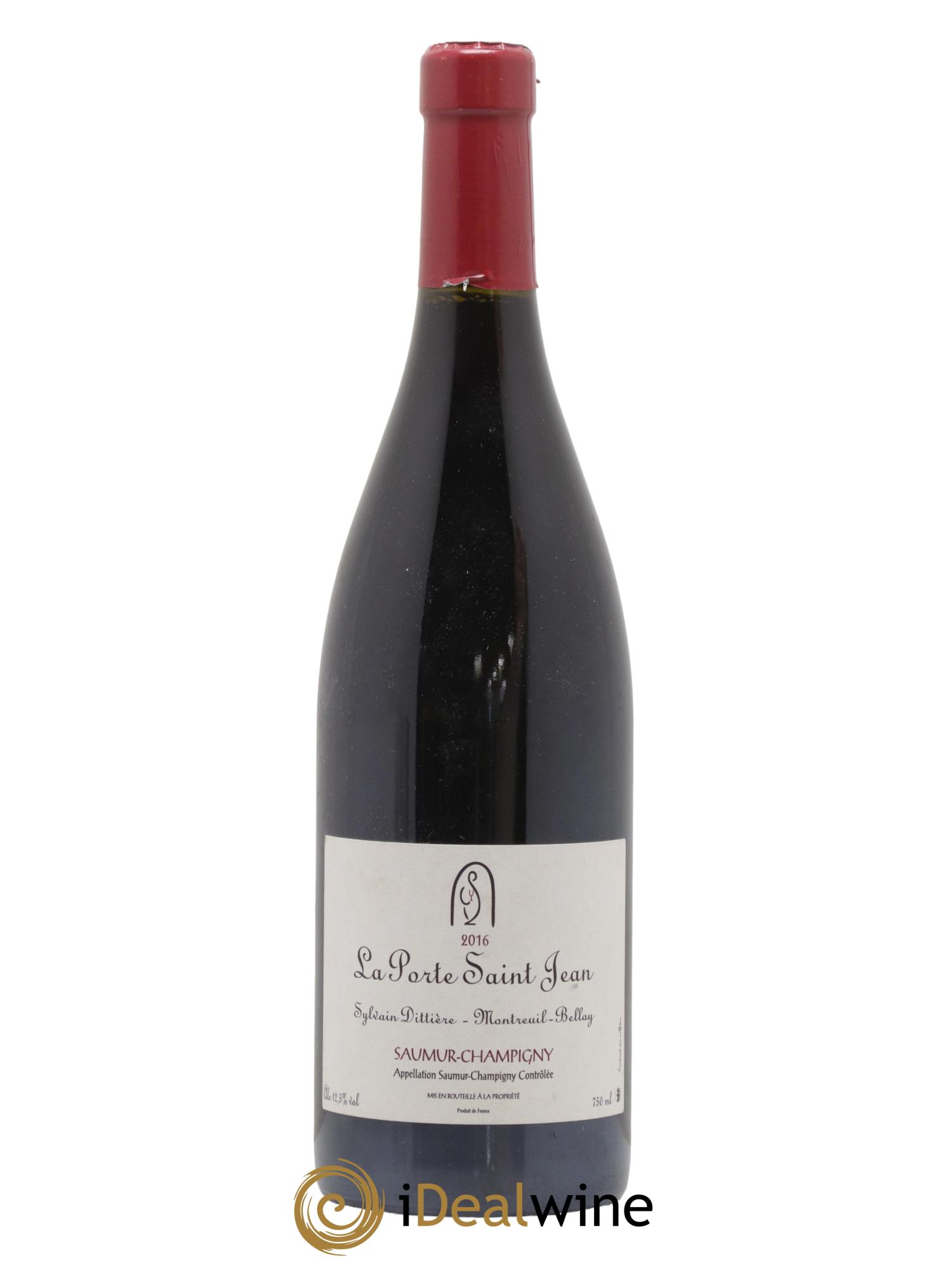 Saumur-Champigny La Porte Saint Jean 2016 - Lot de 1 bouteille - 0