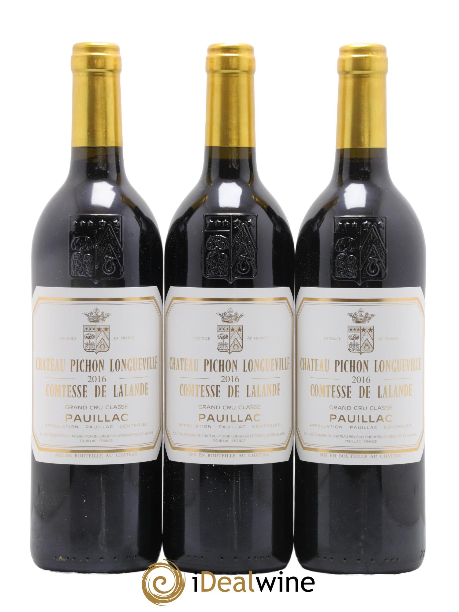 Château Pichon Longueville Comtesse de Lalande 2ème Grand Cru Classé 2016 - Lotto di 6 bottiglie - 3