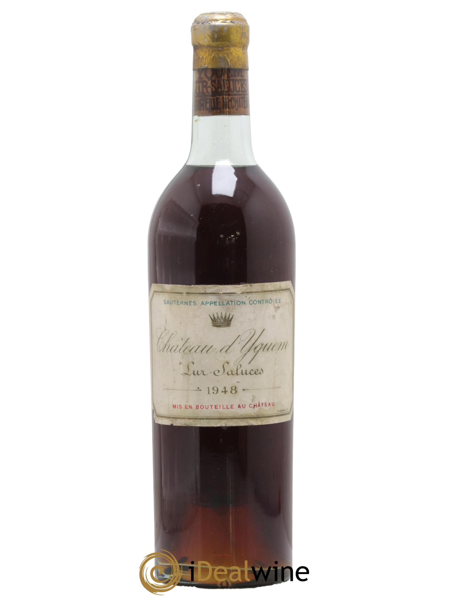 Château d' Yquem 1er Cru Classé Supérieur 1948 - Lot of 1 bottle - 0
