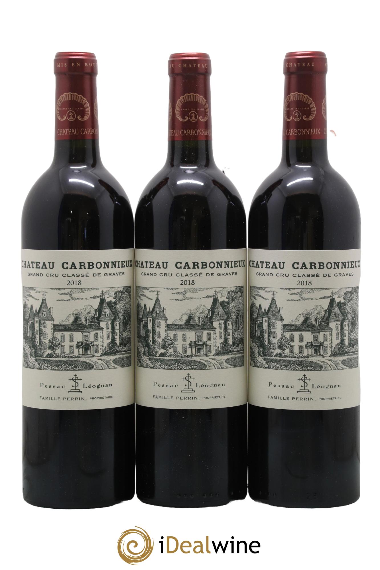 Château Carbonnieux Cru Classé de Graves 2018 - Lot de 6 bouteilles - 2