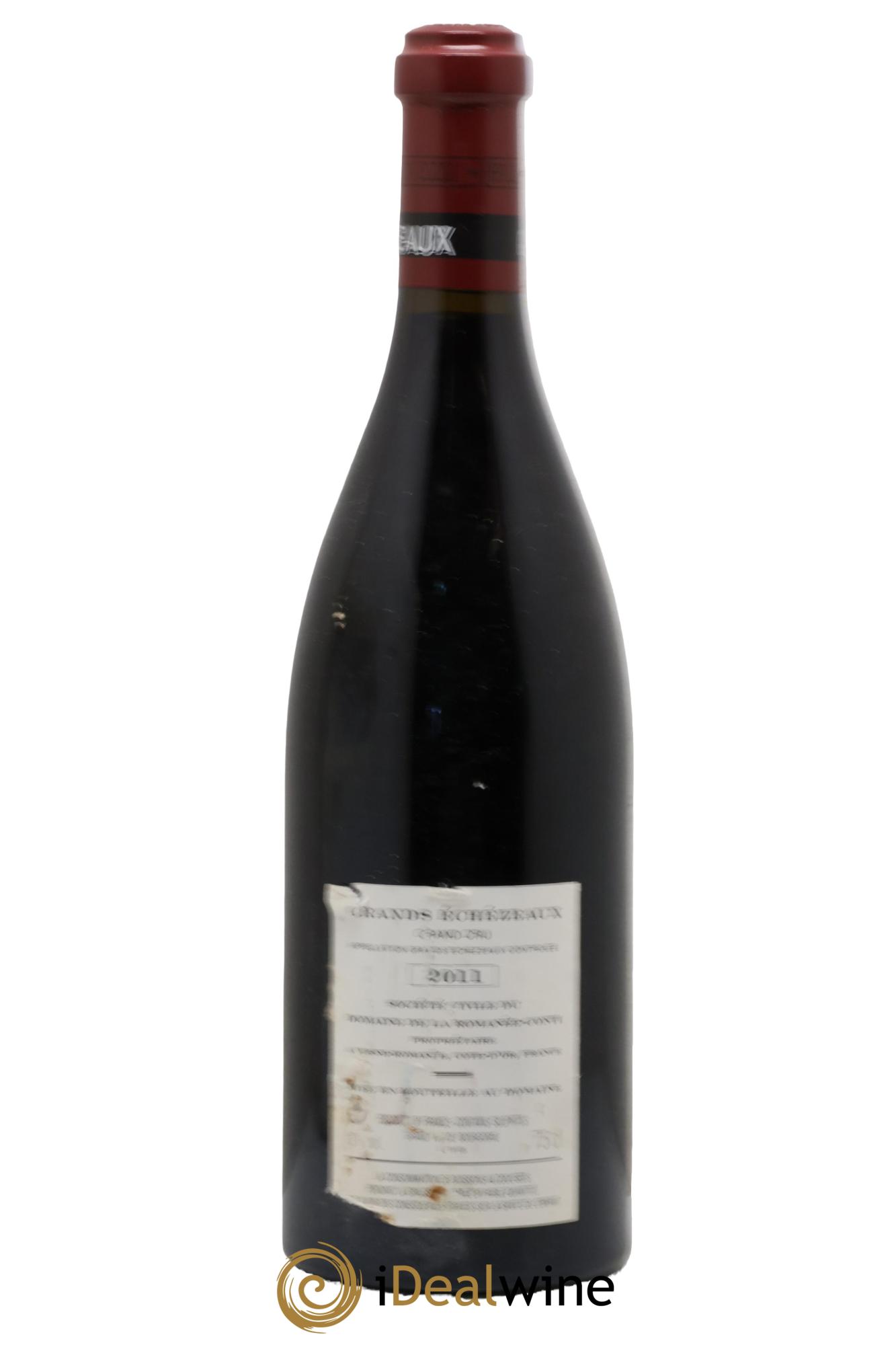 Grands-Echezeaux Grand Cru Domaine de la Romanée-Conti 2011 - Lot de 1 bouteille - 1