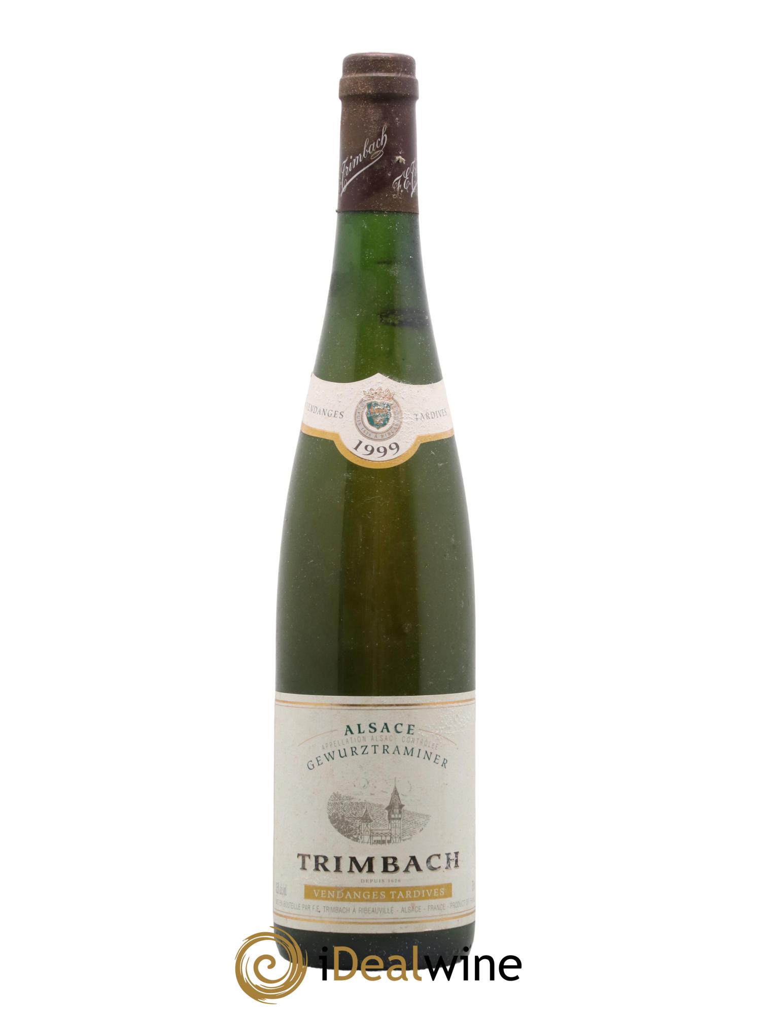 Alsace Gewurztraminer Vendanges Tardives Trimbach (Domaine) 1999 - Lotto di 1 bottiglia - 0