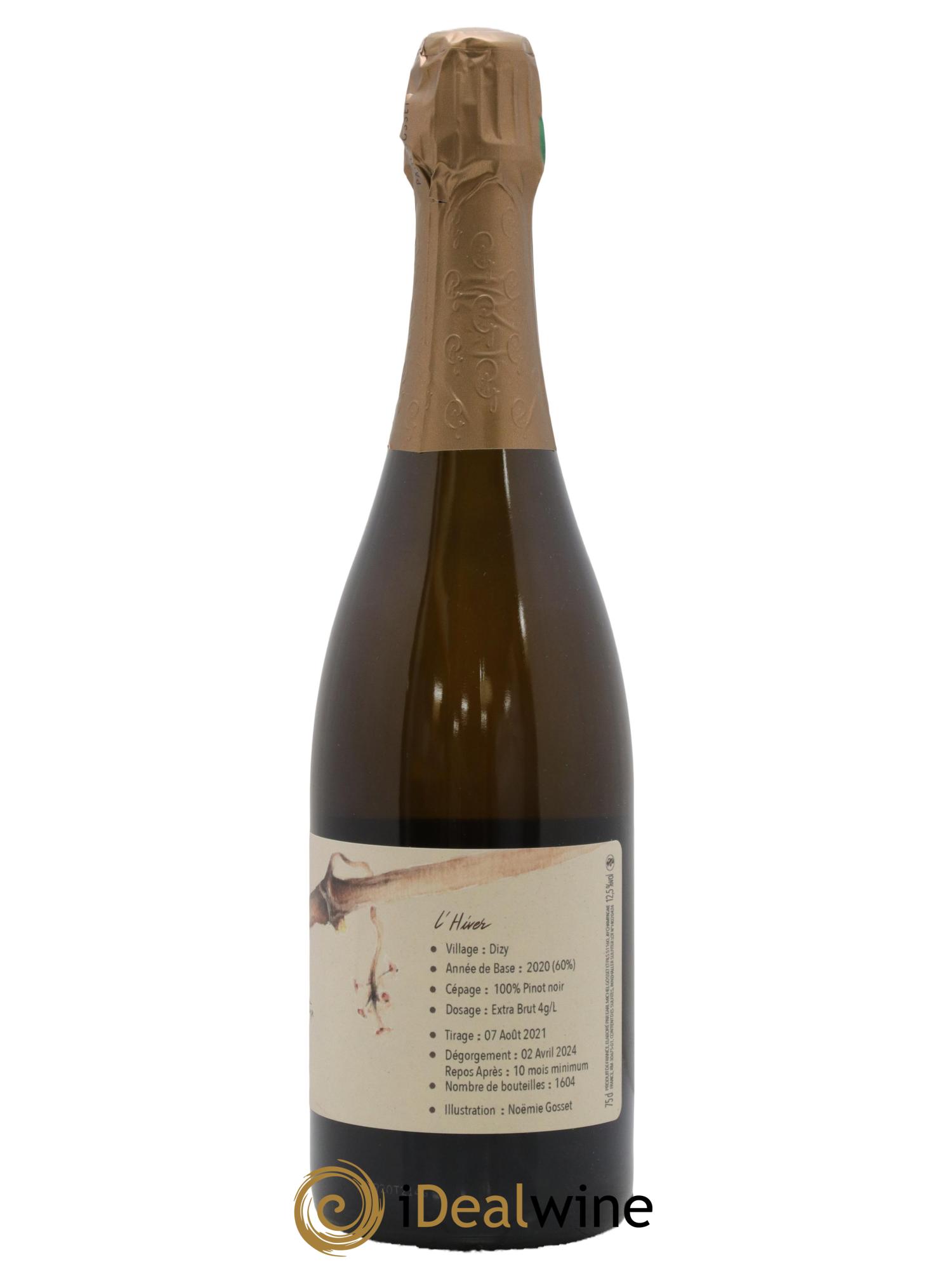 Au Fil des Temps L'Hiver Paul Gosset - Lot of 1 bottle - 1