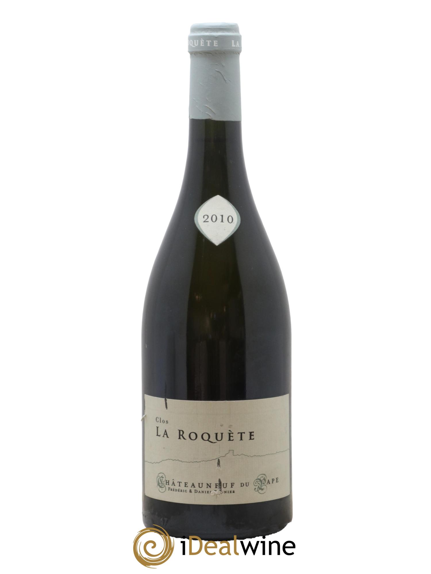 Châteauneuf-du-Pape La Roquète - Anciennement La Roquette (Domaine de) Clos de La Roquète Vignobles Brunier 2010 - Lot de 1 bouteille - 0