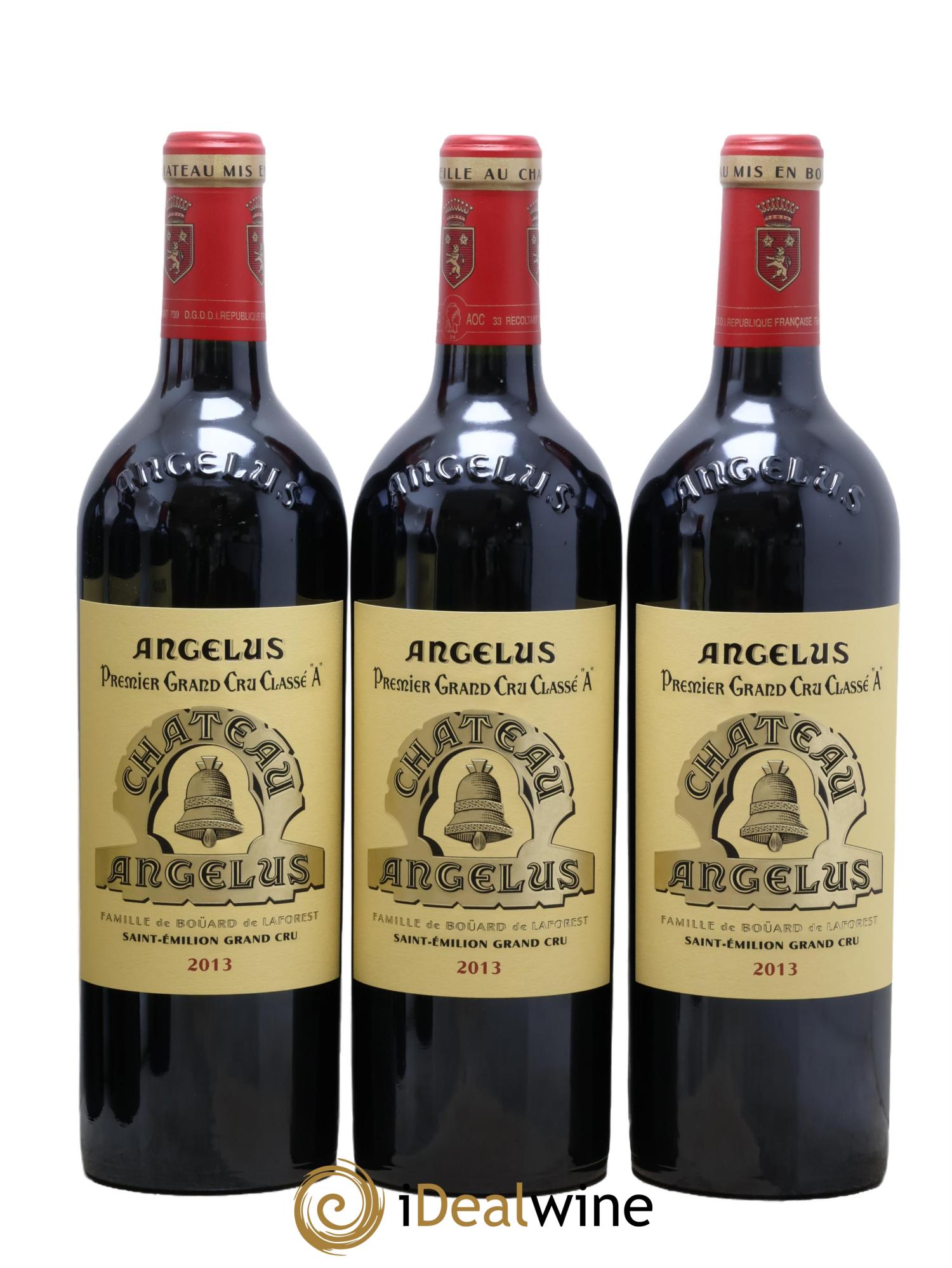 Château Angélus 1er Grand Cru Classé A 2013 - Lot of 6 bottles - 1
