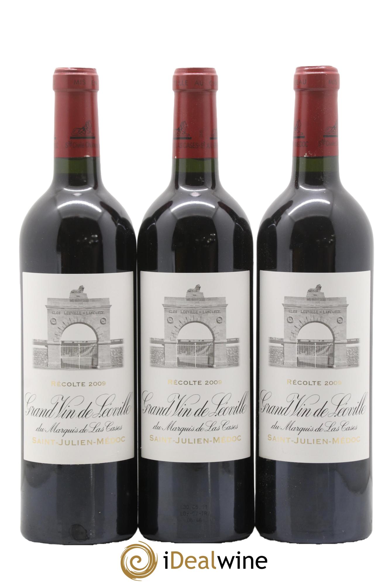 Château Léoville Las Cases 2ème Grand Cru Classé 2009 - Lot of 12 bottles - 3