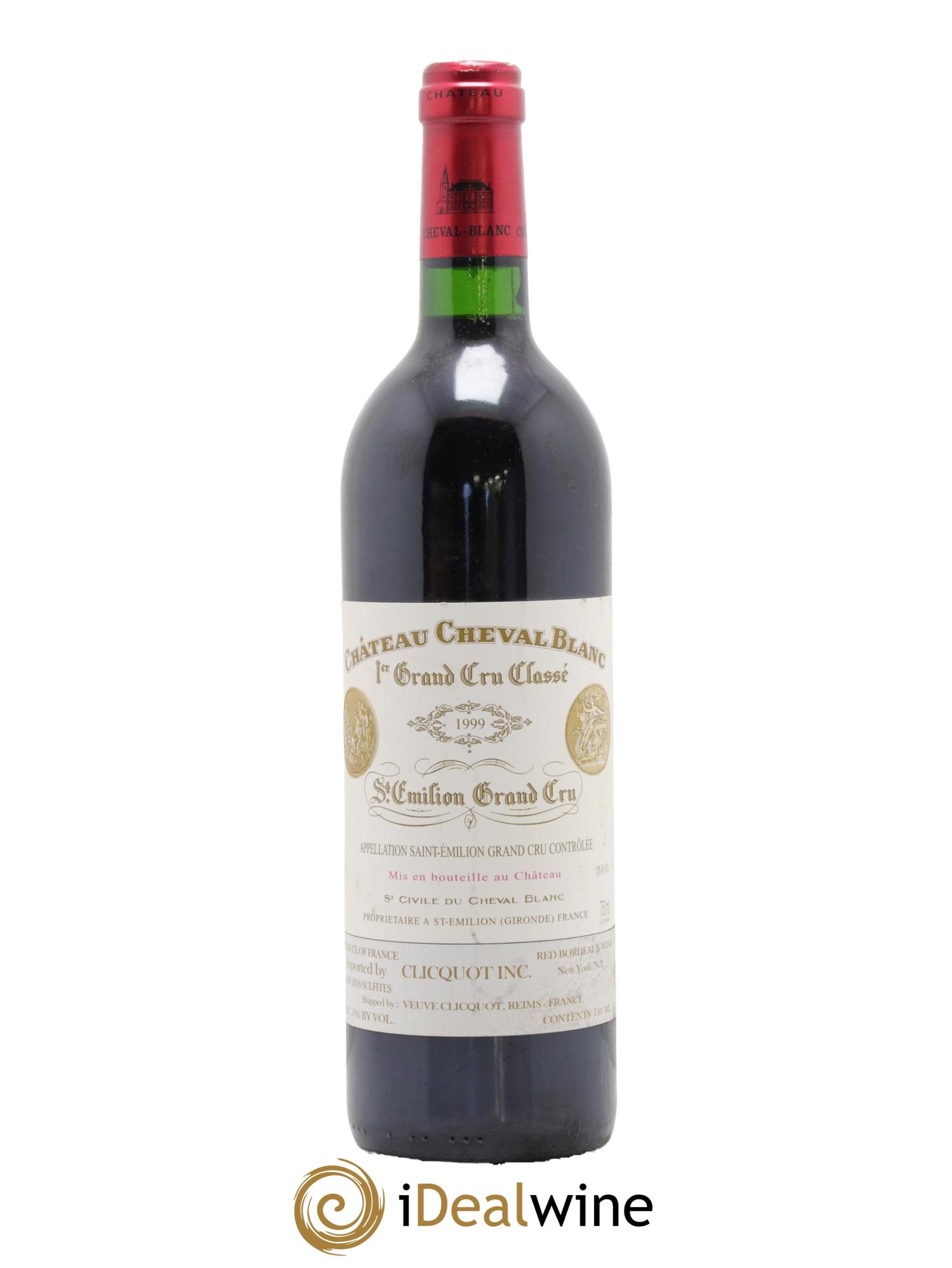 Château Cheval Blanc 1er Grand Cru Classé A 1999 - Lotto di 1 bottiglia - 0