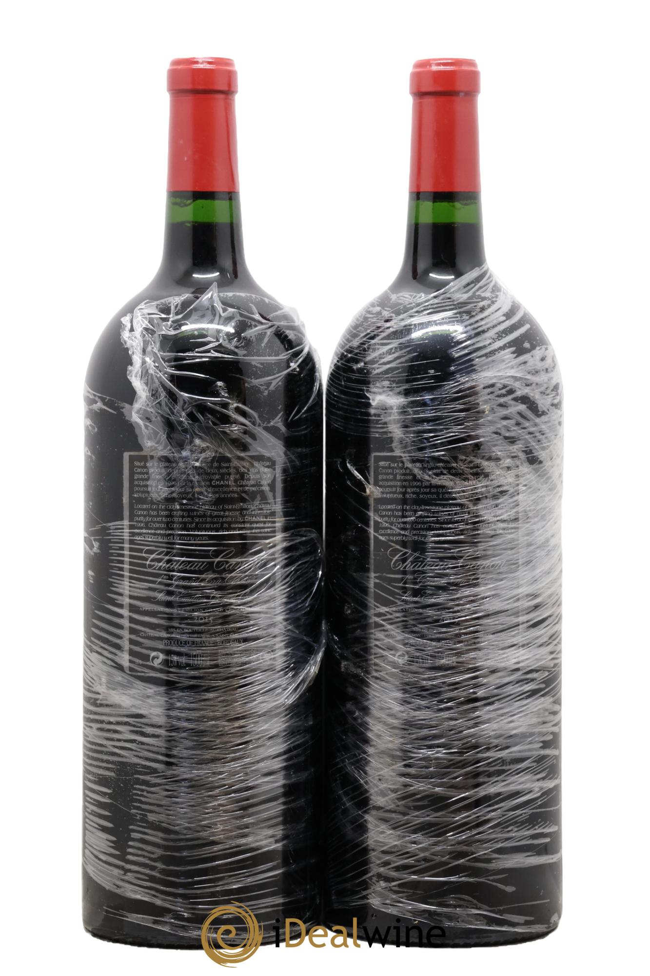 Château Canon 1er Grand Cru Classé B 2015 - Posten von 2 Magnum - 1