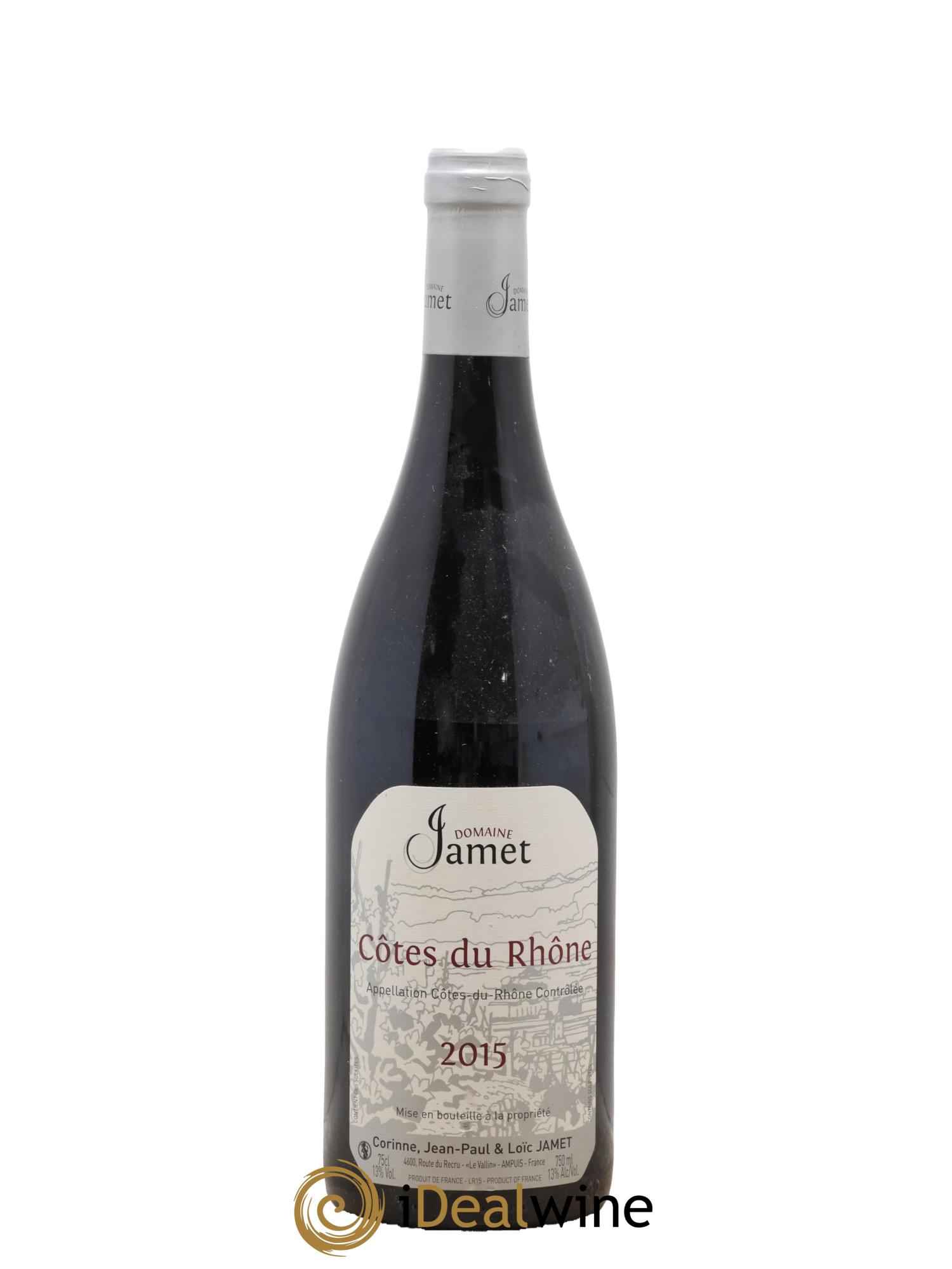 Côtes-du-Rhône Jamet (Domaine) 2015 - Lotto di 1 bottiglia - 0