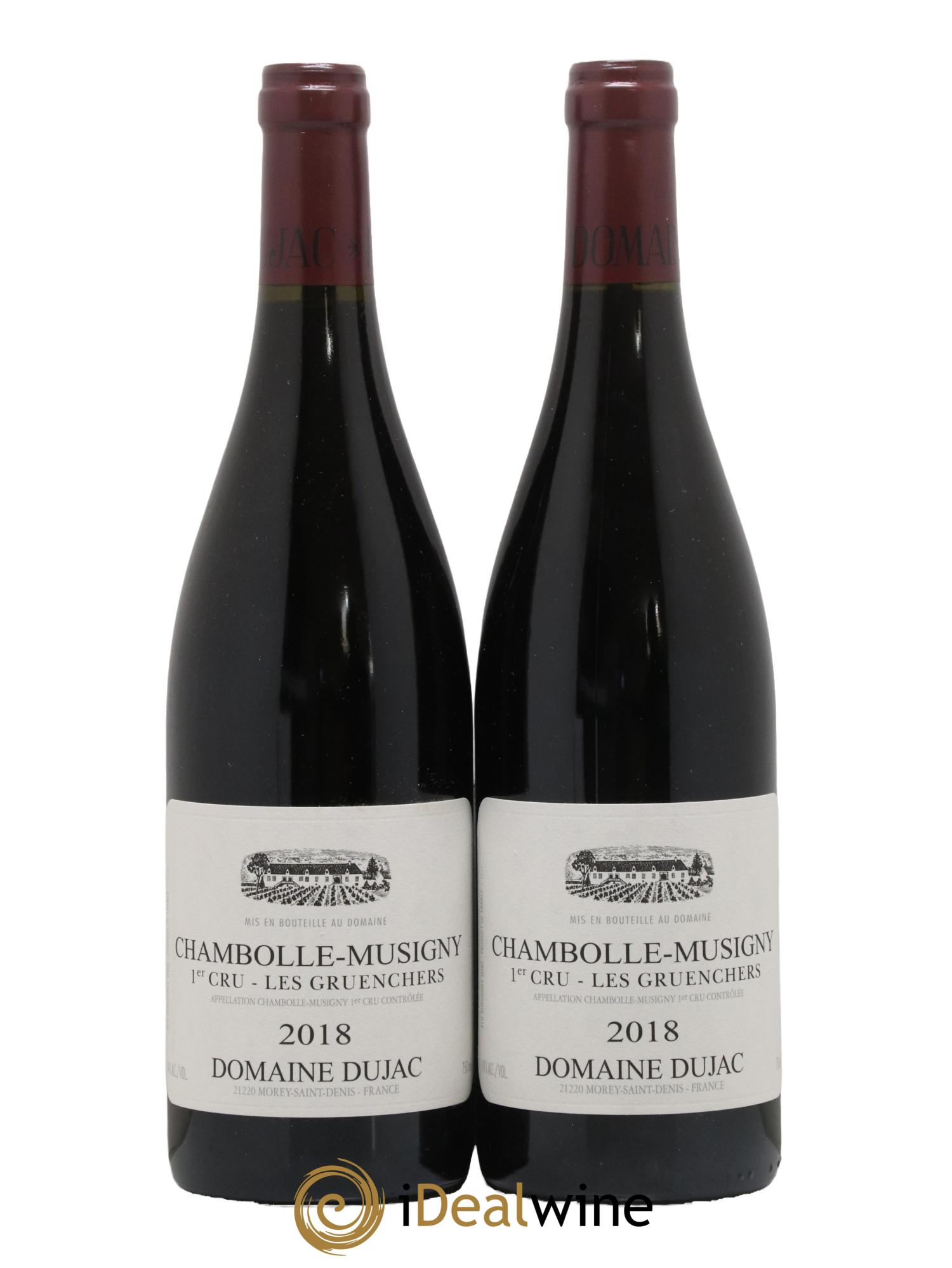 Chambolle-Musigny 1er Cru Les Gruenchers Dujac (Domaine) 2018 - Lot de 2 bouteilles - 0