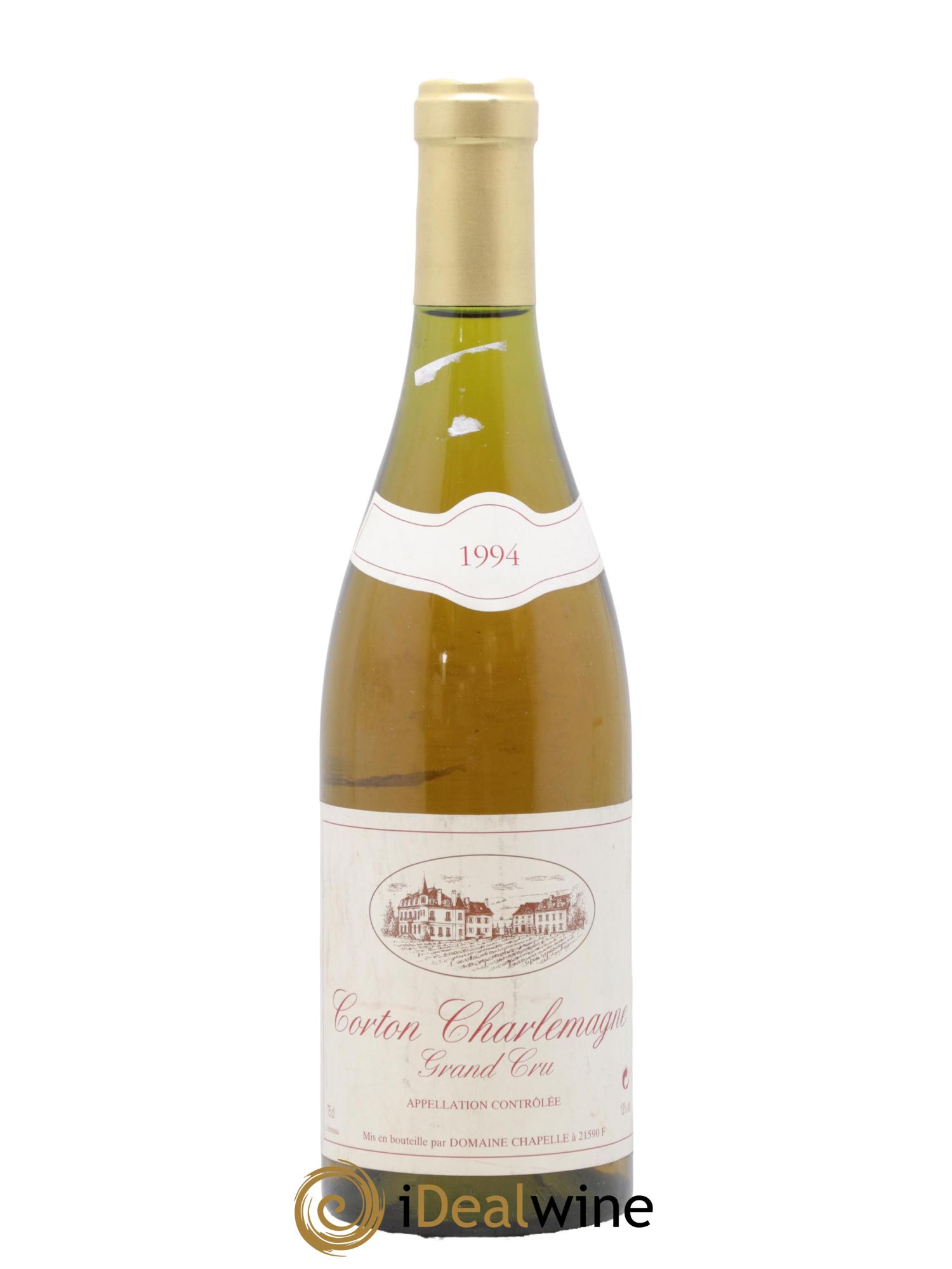 Corton-Charlemagne Grand Cru Domaine Chapelle 1994 - Posten von 1 Flasche - 0