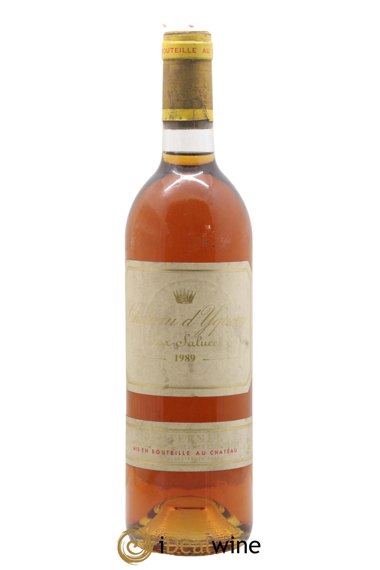 Château d' Yquem 1er Cru Classé Supérieur 1989 - Lot de 1 bouteille - 0
