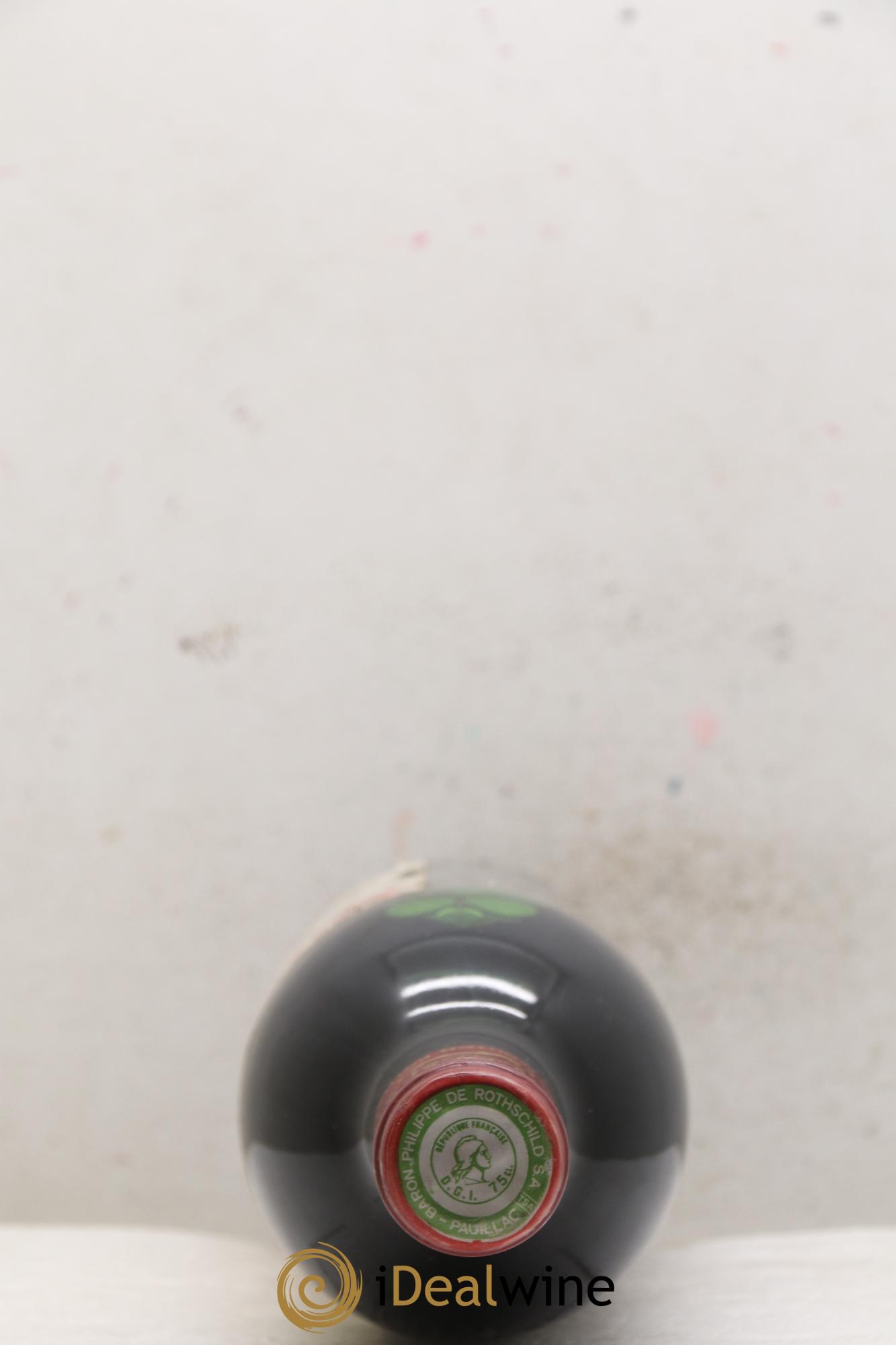 Château Mouton Rothschild 1er Grand Cru Classé 1989 - Lot of 1 bottle - 1