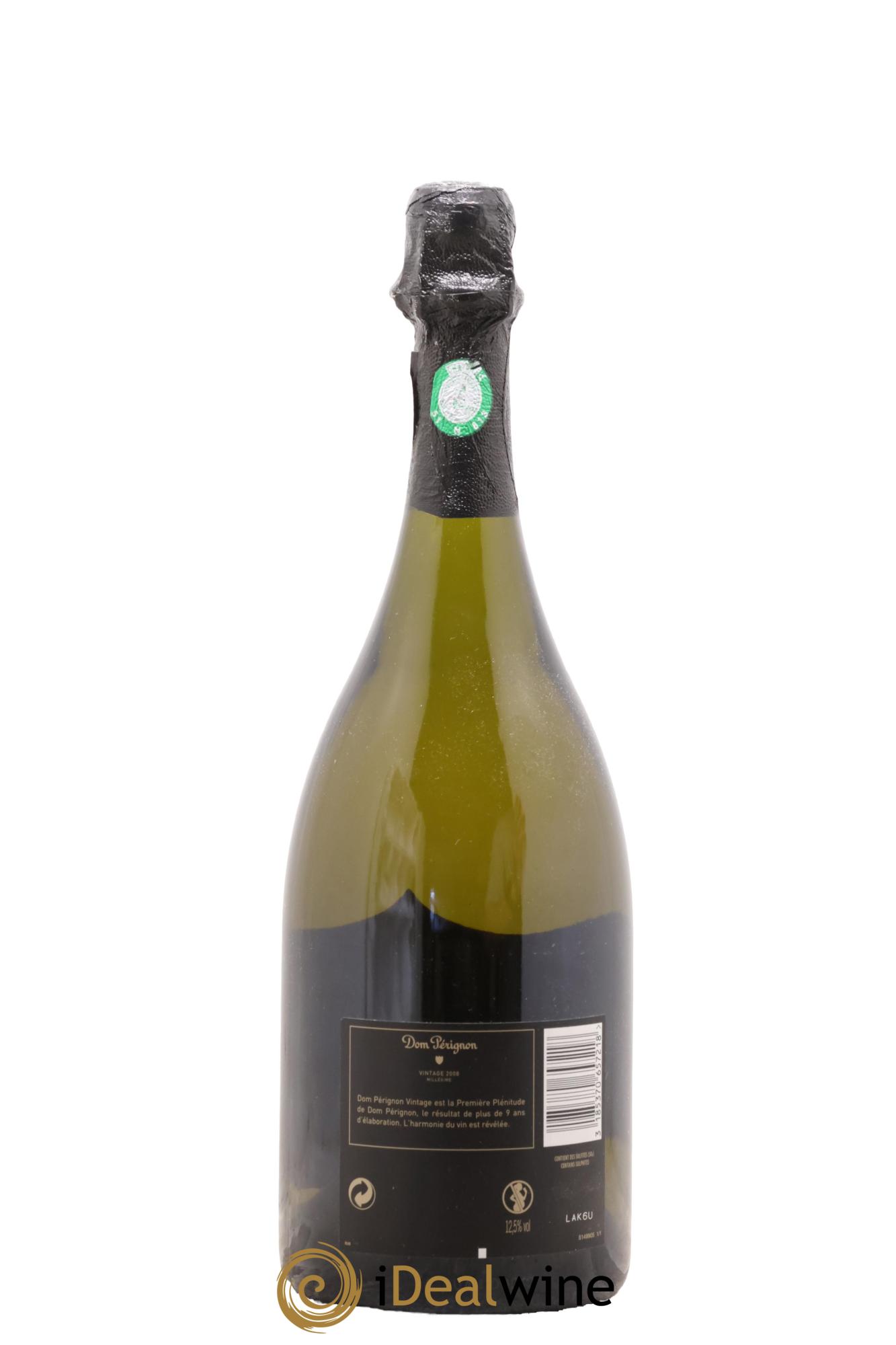 Brut Dom Pérignon 2008 - Lot de 1 bouteille - 1