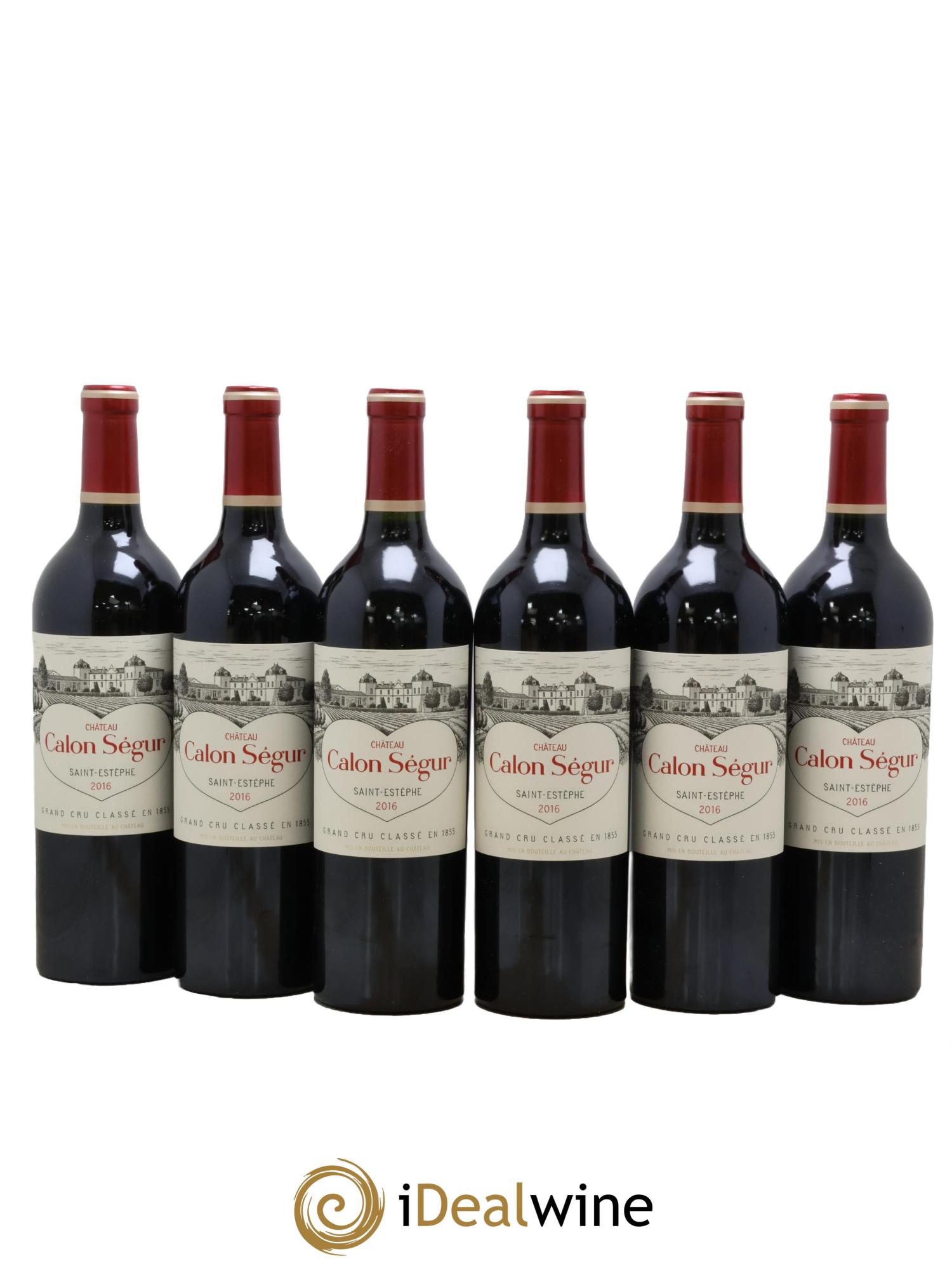 Château Calon Ségur 3ème Grand Cru Classé 2016 - Lot de 6 bouteilles - 0