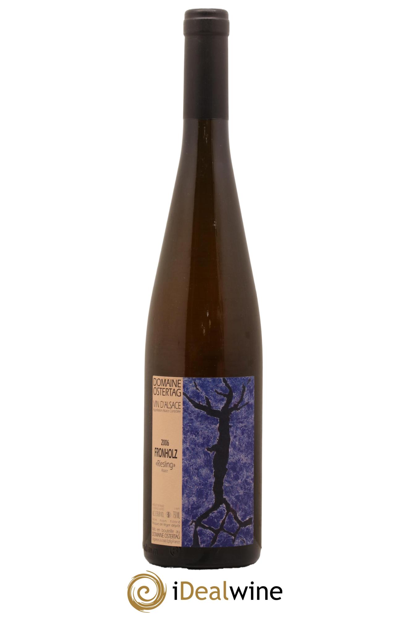 Alsace Riesling Fronholz Ostertag (Domaine) 2006 - Lot de 1 bouteille - 0