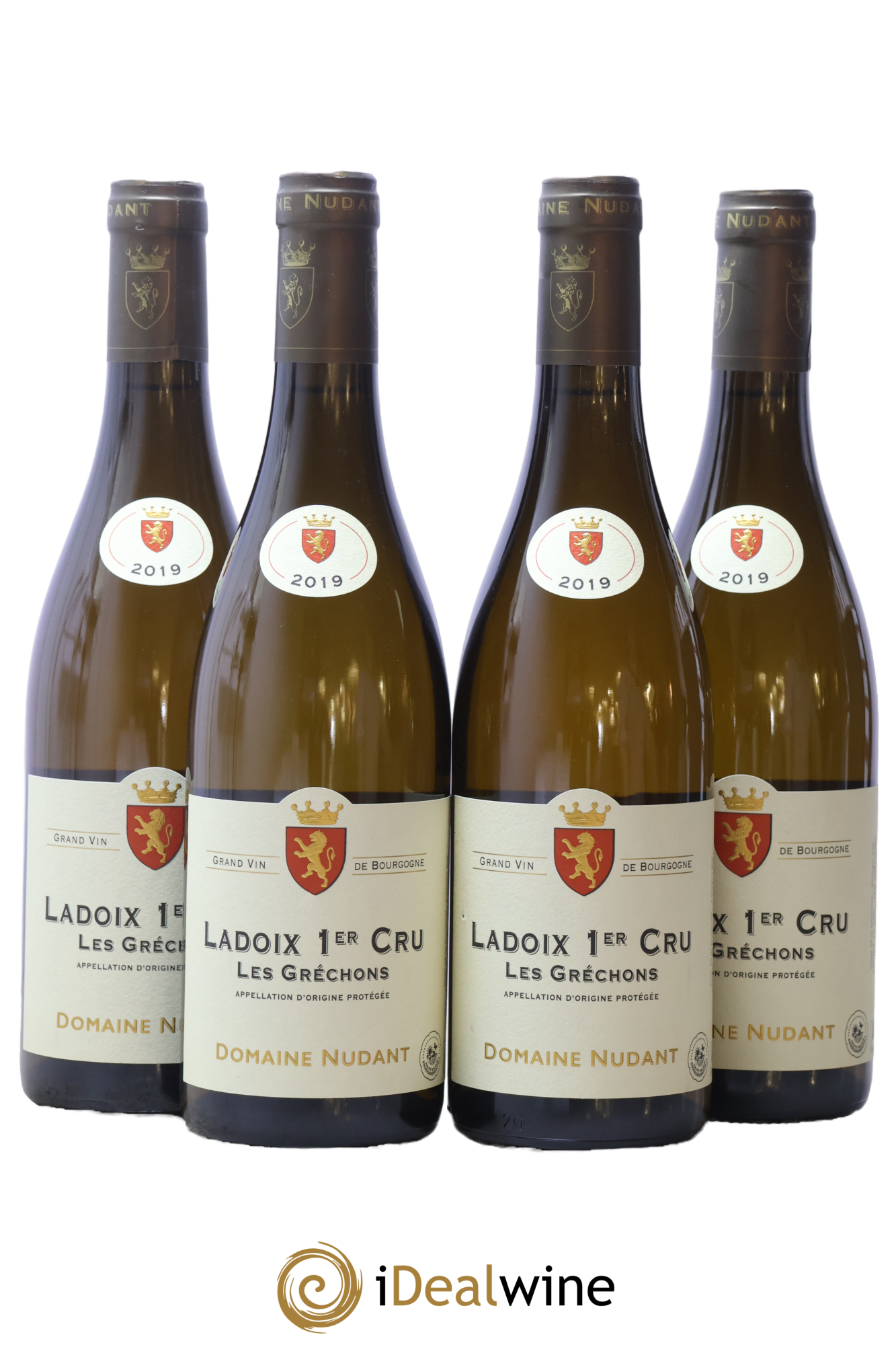 Ladoix 1er Cru Les Grechons Nudant 2019 - Lot of 4 bottles - 0