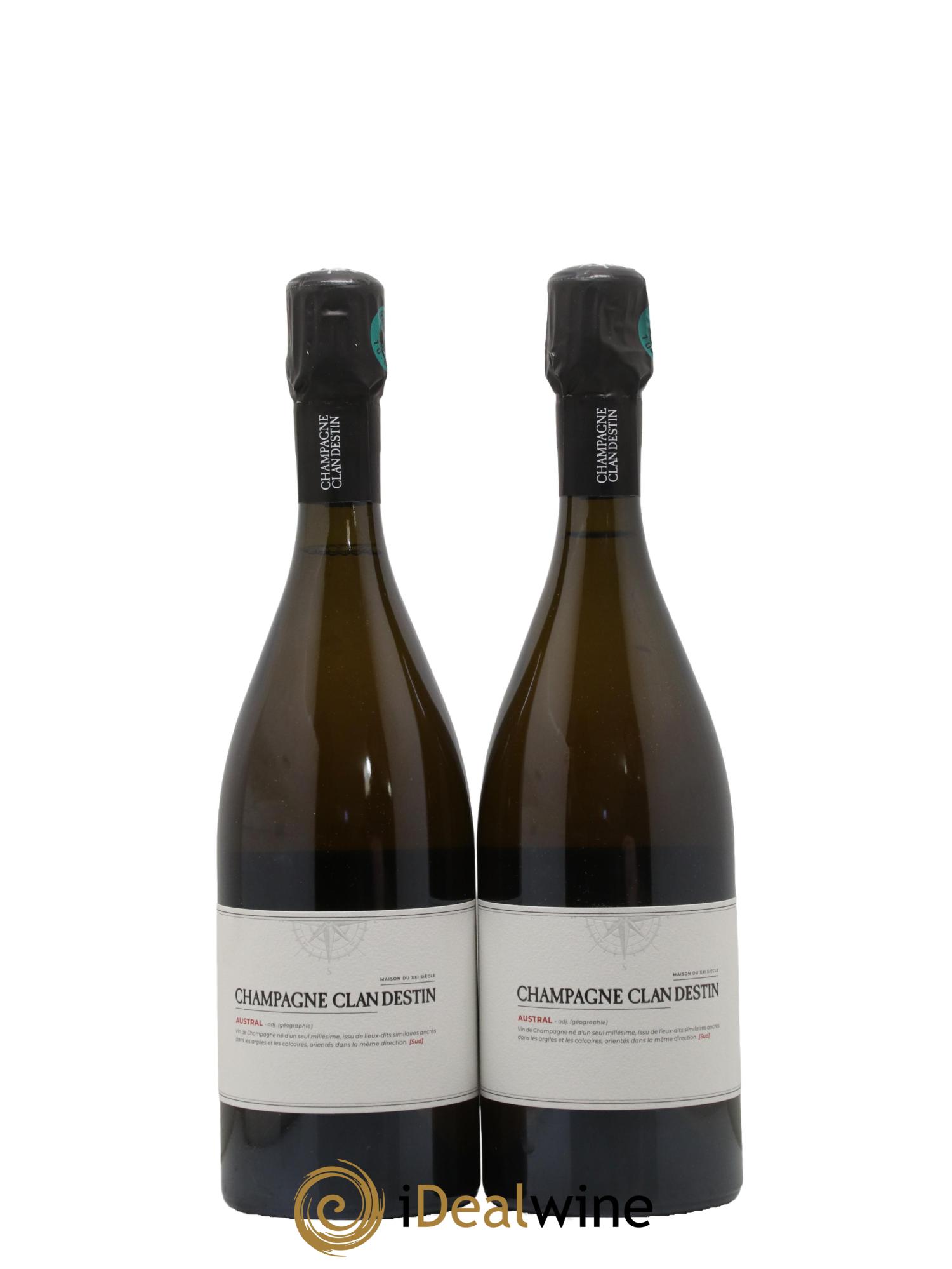 Austral Brut Nature Clandestin 2022 - Lot de 2 bouteilles - 0