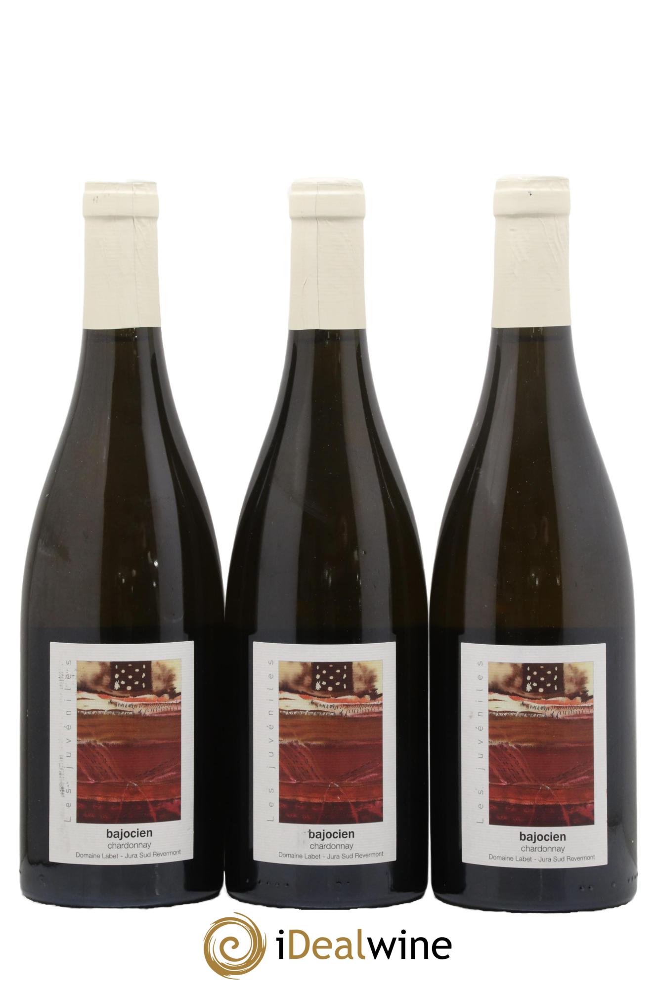 Côtes du Jura Chardonnay Bajocien Romain - Julien - Charline Labet 2022 - Lot de 3 bouteilles - 0