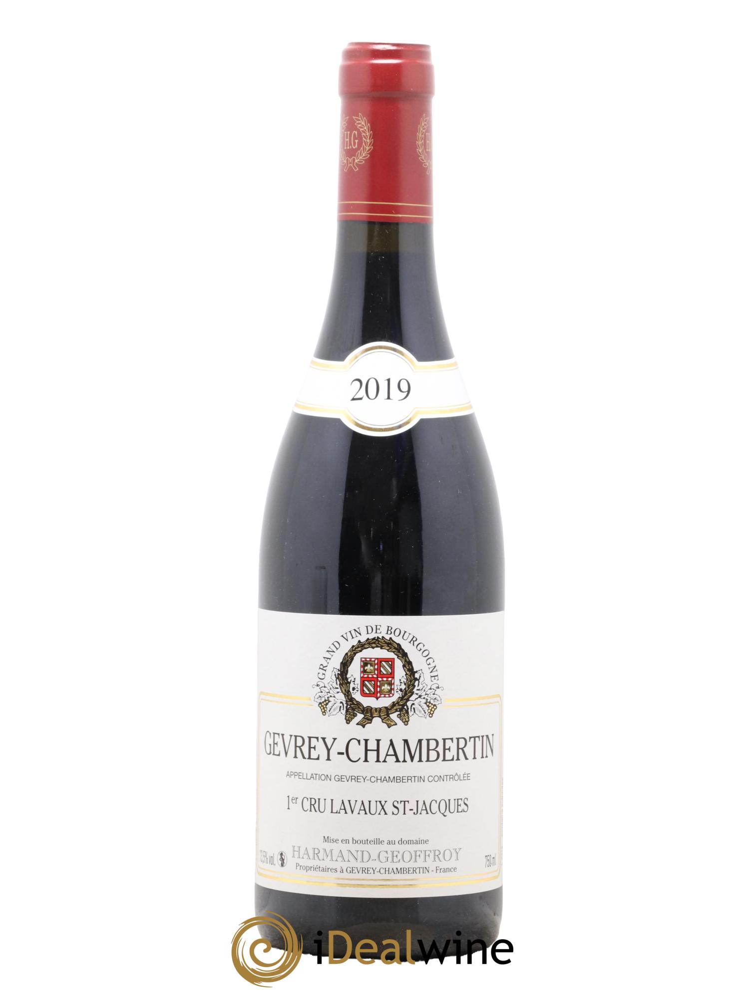 Gevrey-Chambertin 1er Cru Lavaux Saint Jacques Harmand-Geoffroy (Domaine) 2019 - Lotto di 1 bottiglia - 0