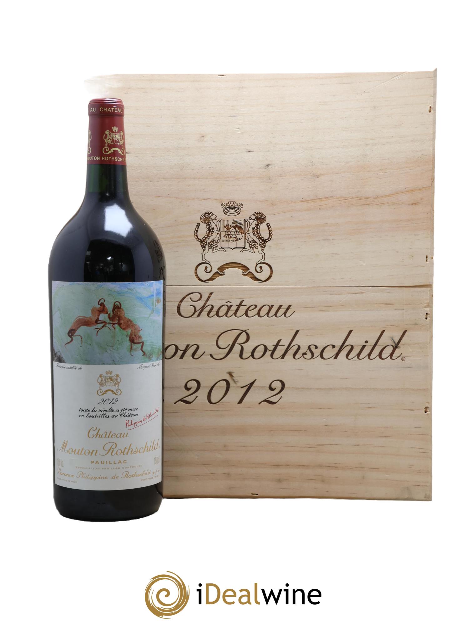 Château Mouton Rothschild 1er Grand Cru Classé 2012 - Lotto di 3 magnum - 3