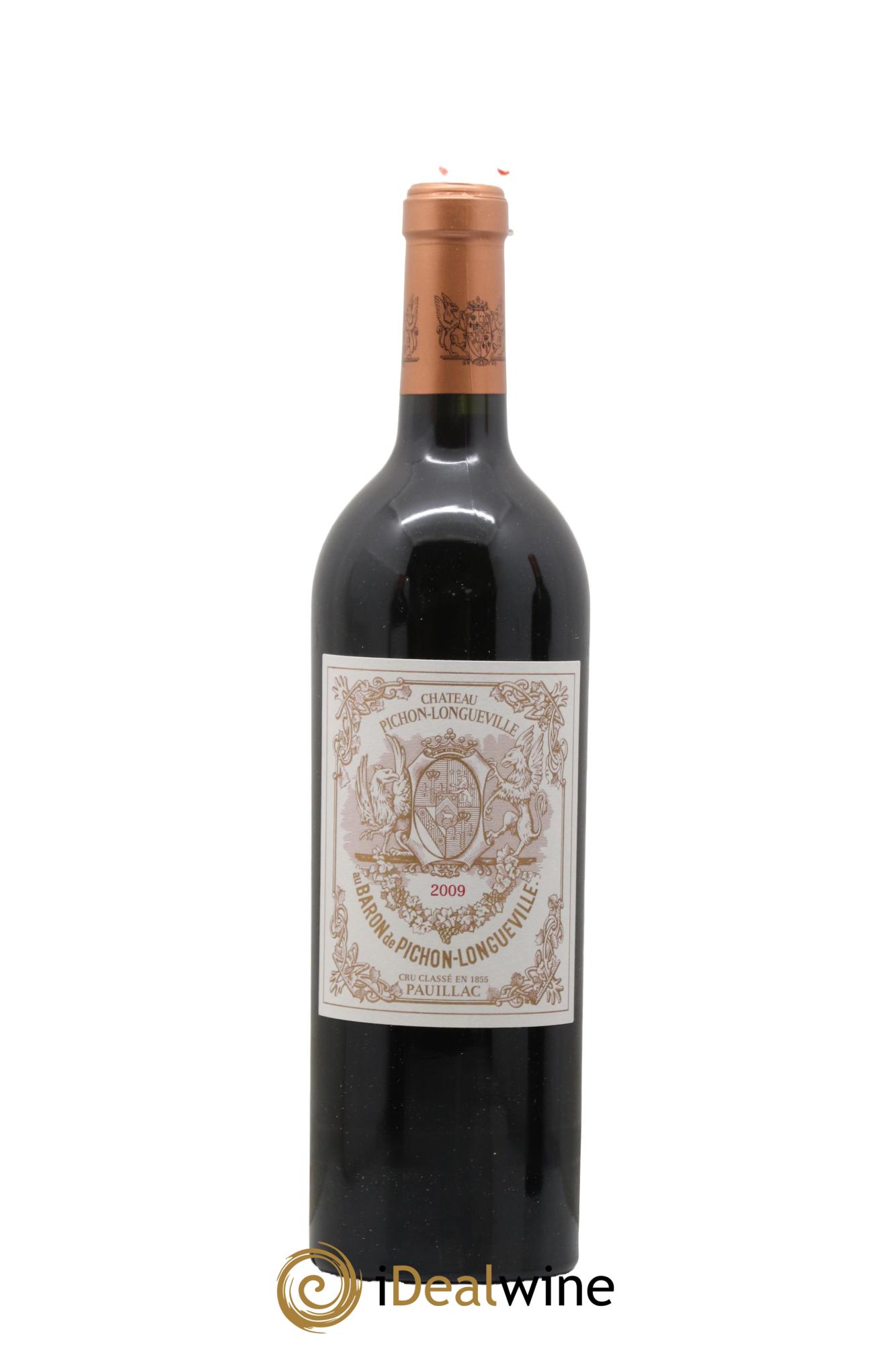 Pichon Longueville Baron 2ème Grand Cru Classé 2009 - Lot de 1 bouteille - 0