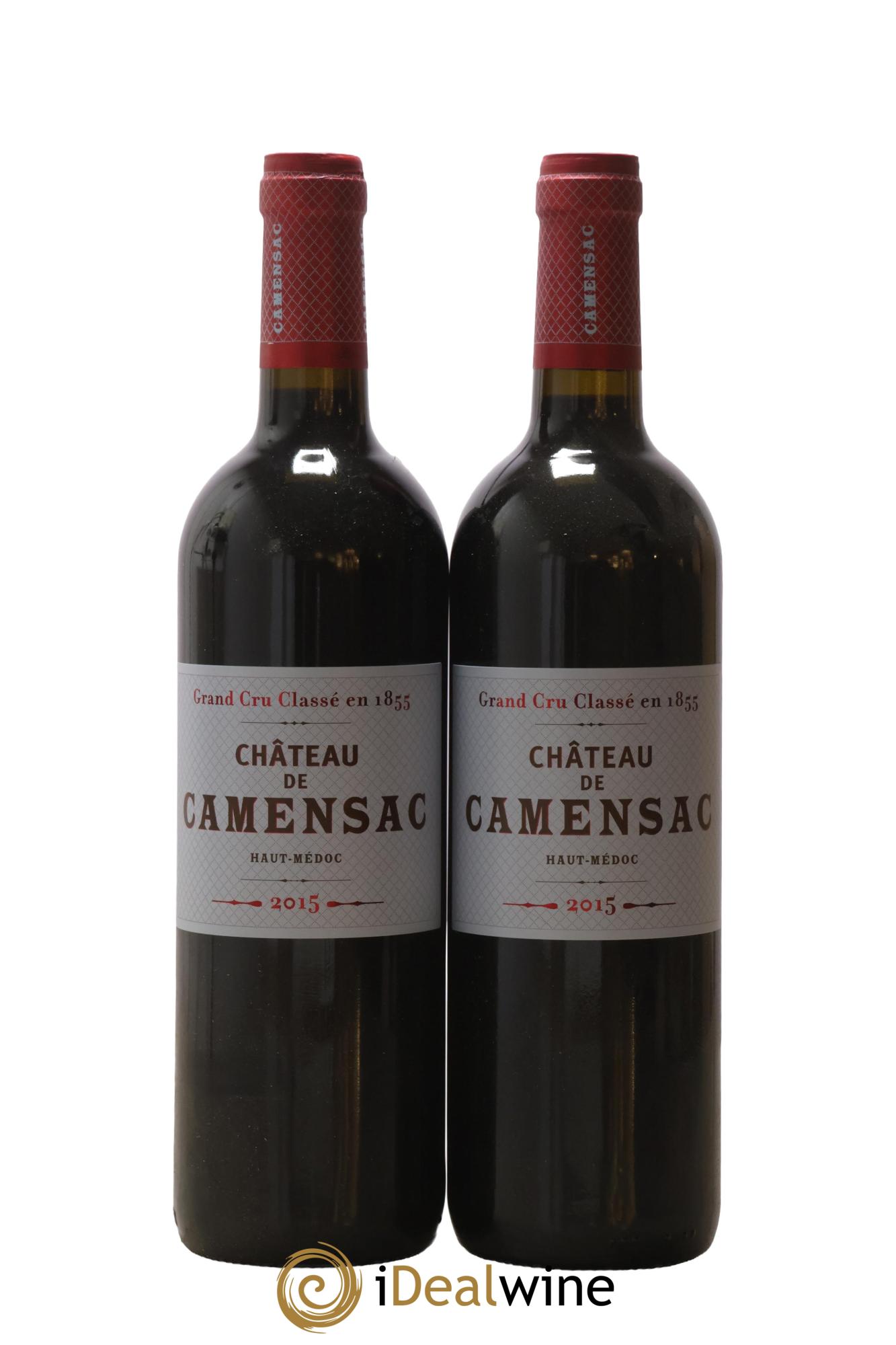 Château Camensac 5ème Grand Cru Classé 2015 - Lotto di 2 bottiglie - 0