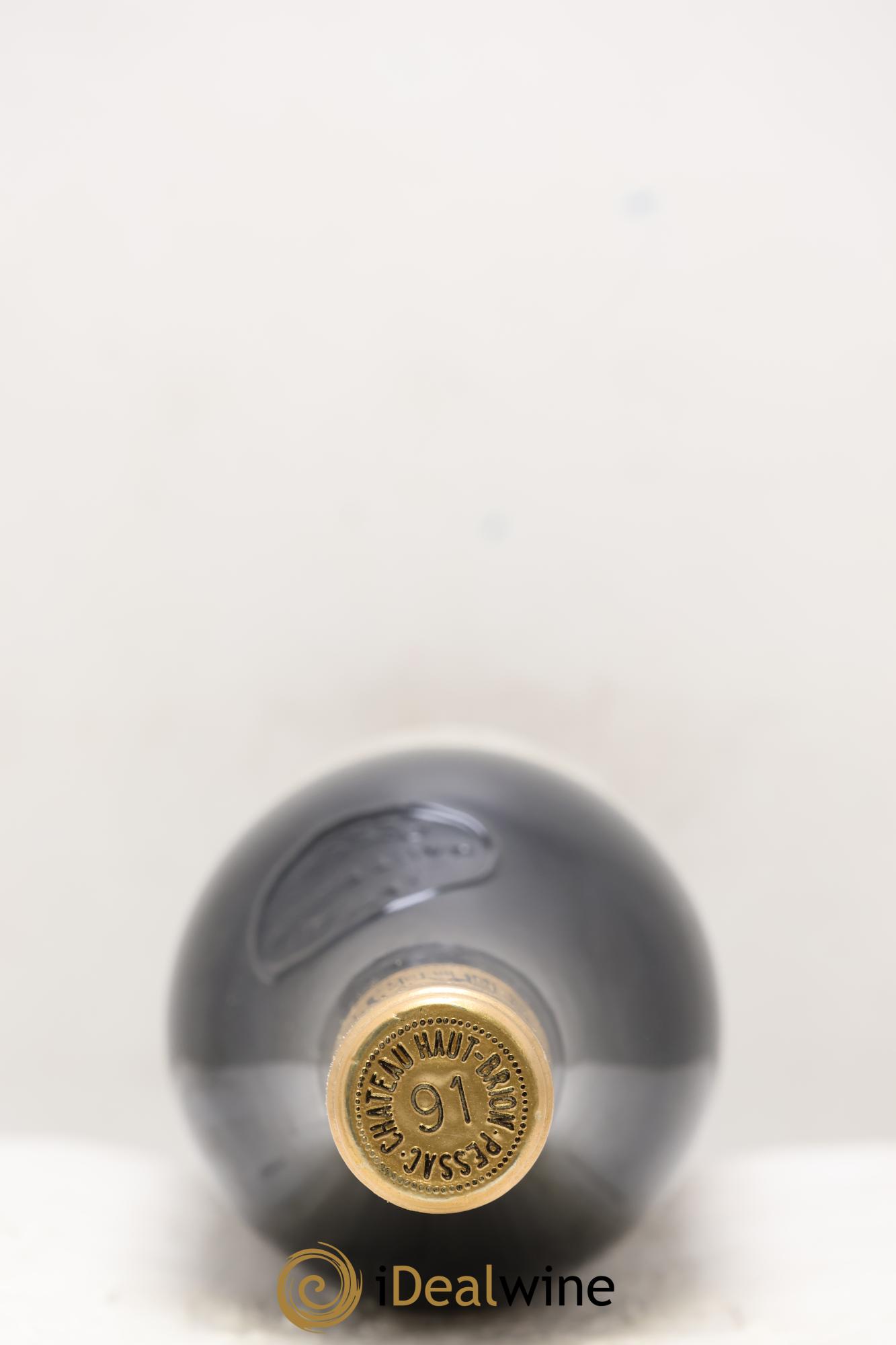 Château Haut Brion 1er Grand Cru Classé 1991 - Lot de 1 bouteille - 1