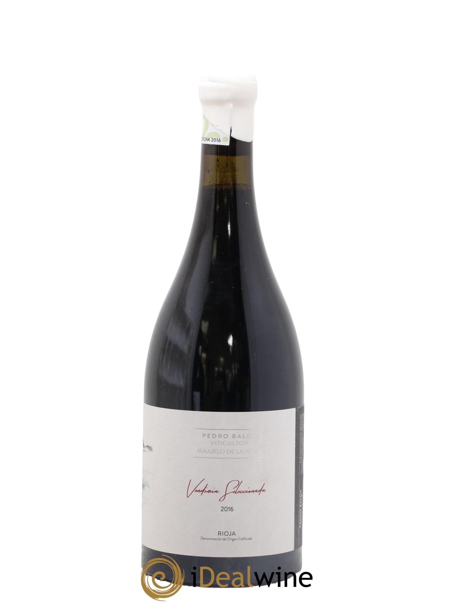 Rioja DOCA Vendimia Seleccionada Pedro Balda 2016 - Lot de 1 bouteille - 1